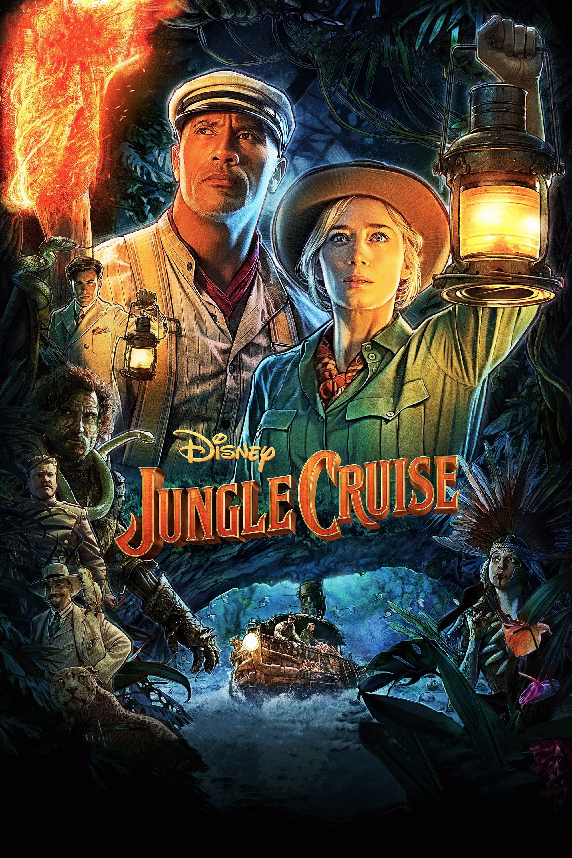 Jungle Cruise (2021) D+ Web-DL 1080p Latino
