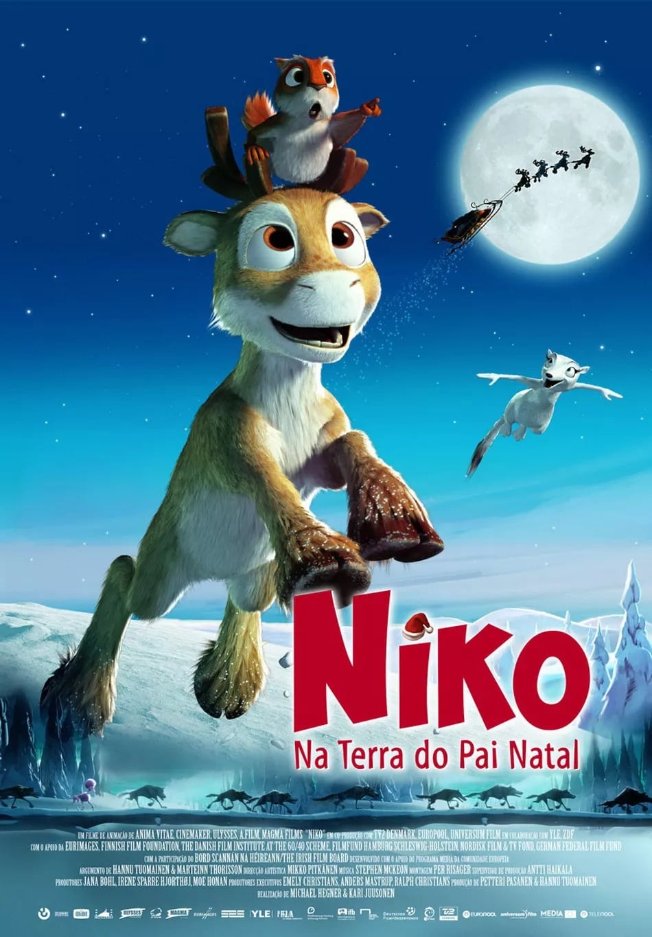 Niko na terra do Pai Natal (2008) - Cartazes — The Movie Database (TMDB)