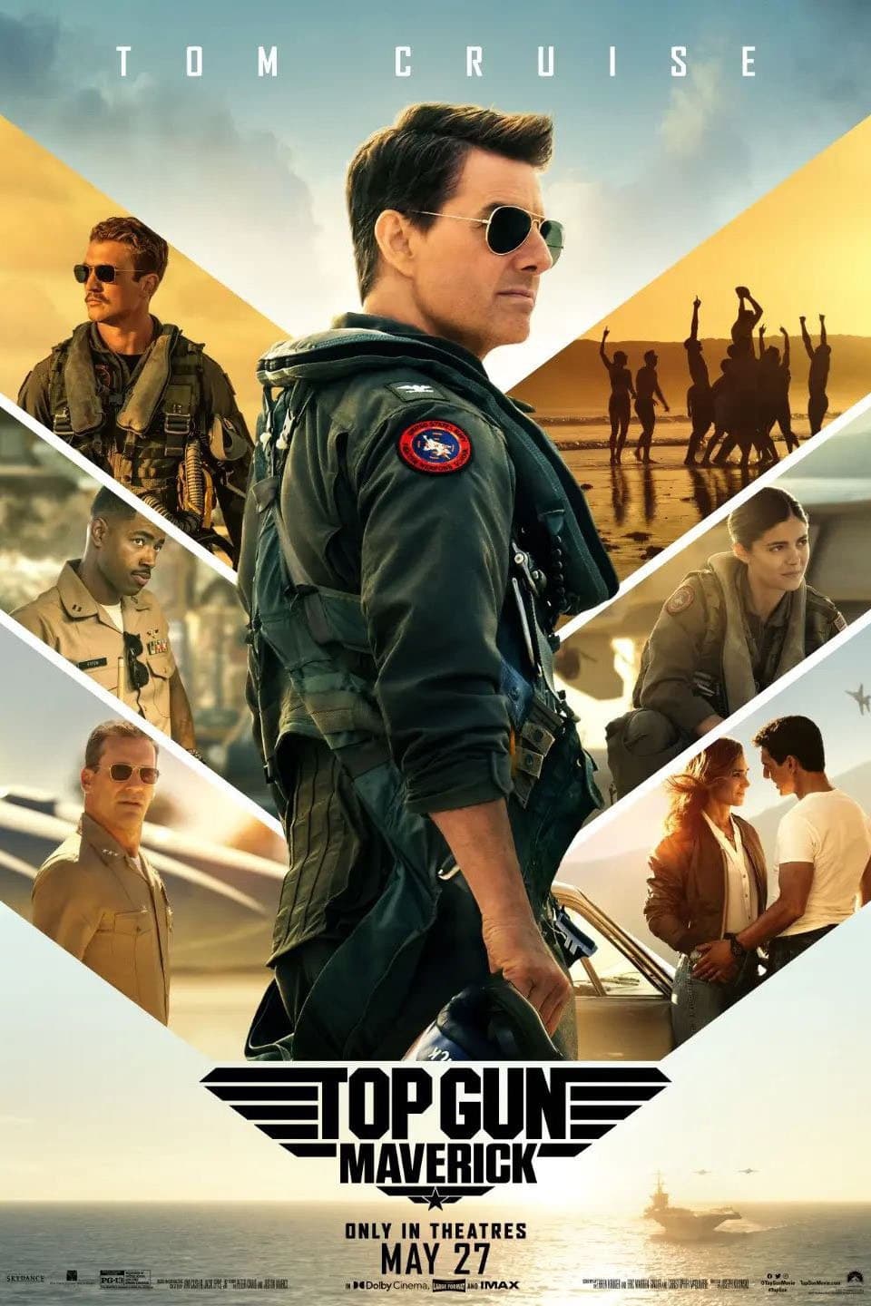 Top Gun: Maverick 2022 480p V2 HDCAM Hollywood Movie [Dual Audio] [Hindi Cleaned or English] x264 AAC [400MB]