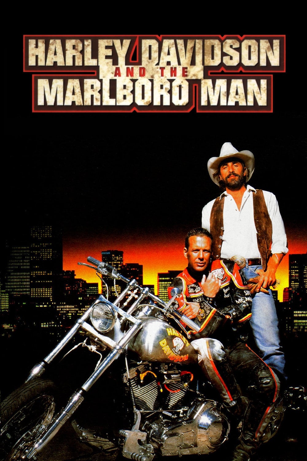 Harley Davidson The Marlboro Man 1991 Poster The Movie Database Tmdb