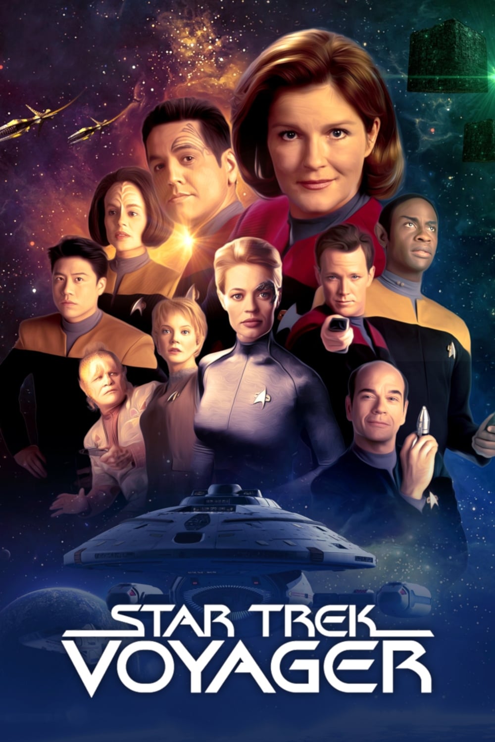 star trek voyager how long to get home