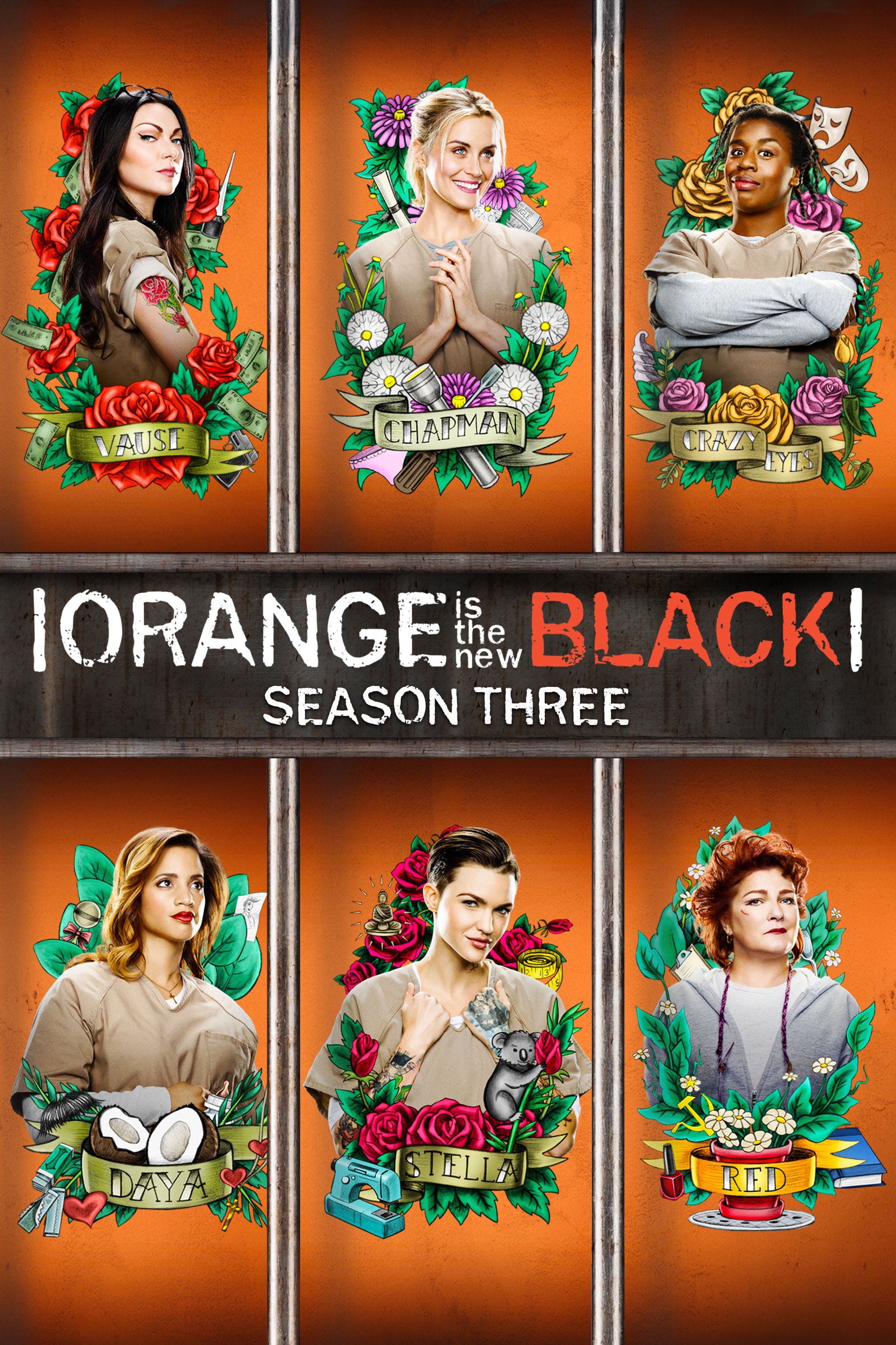 Orange Is the New Black (2015) Season 3 Hindi Dubbed