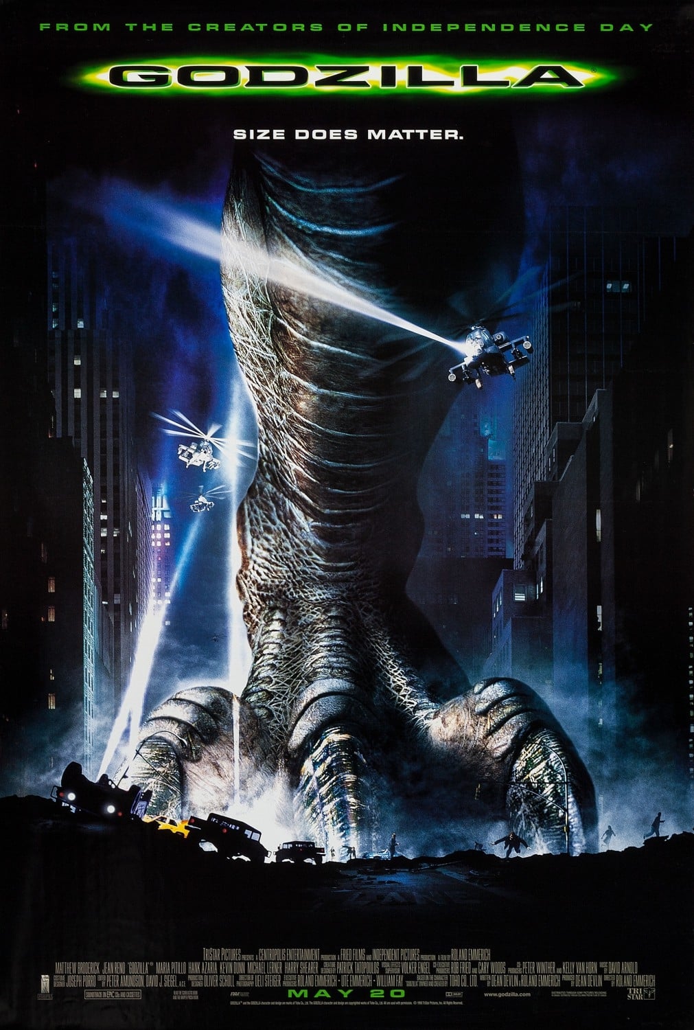 Godzilla (1998) REMUX 4K HDR Latino – CMHDD