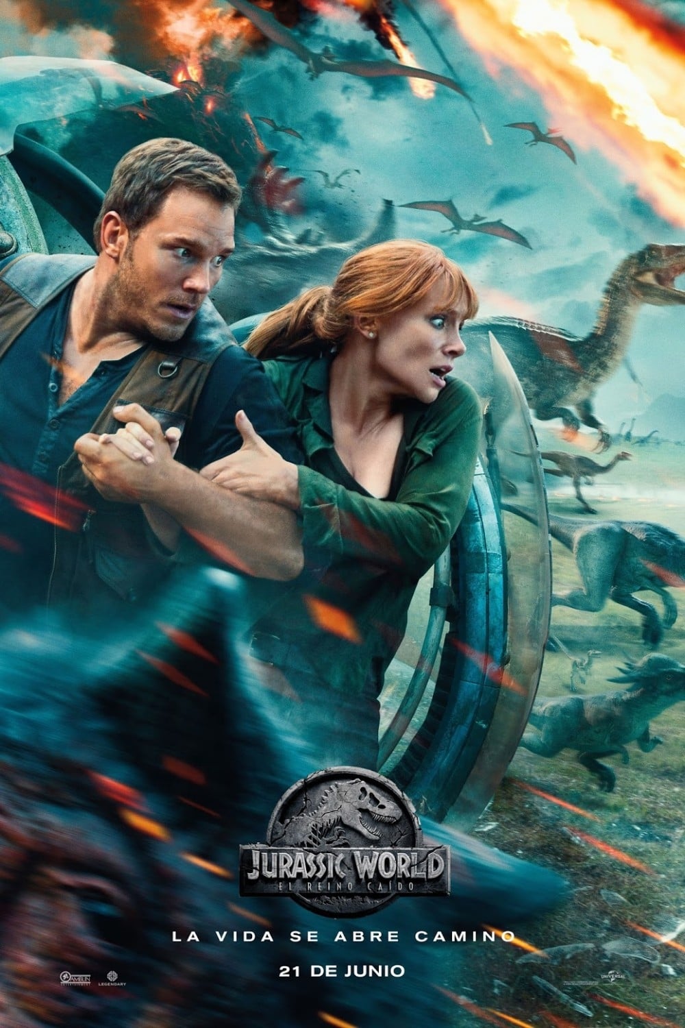 Jurassic World: El Reino Caído (2018) Full HD 1080p Latino