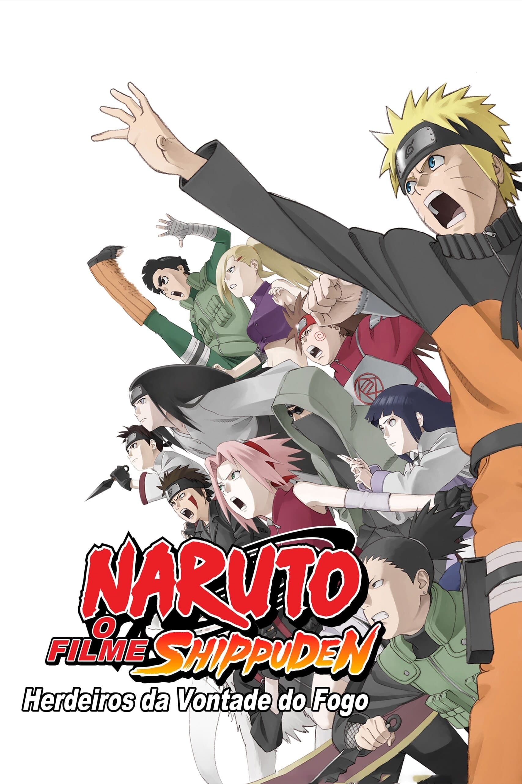 Naruto Shippuuden Filme 3: Os Herdeiros da Vontade do Fogo! (2009) -  Cartazes — The Movie Database (TMDB)