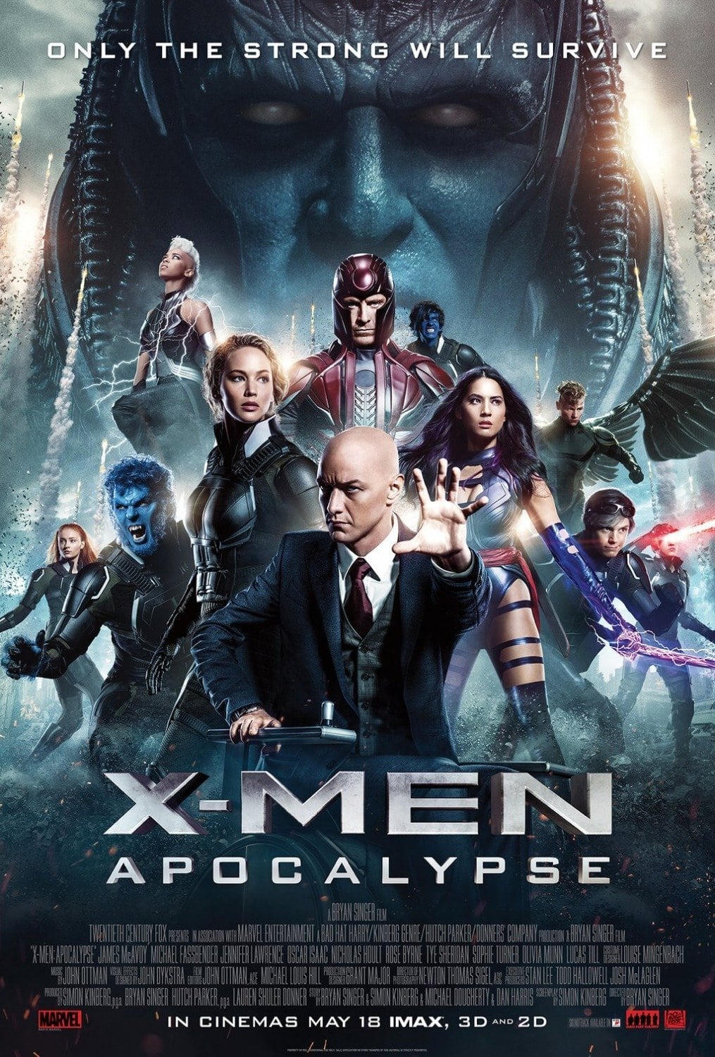 X-Men: Apocalipsis (2016) Full HD 1080p Latino