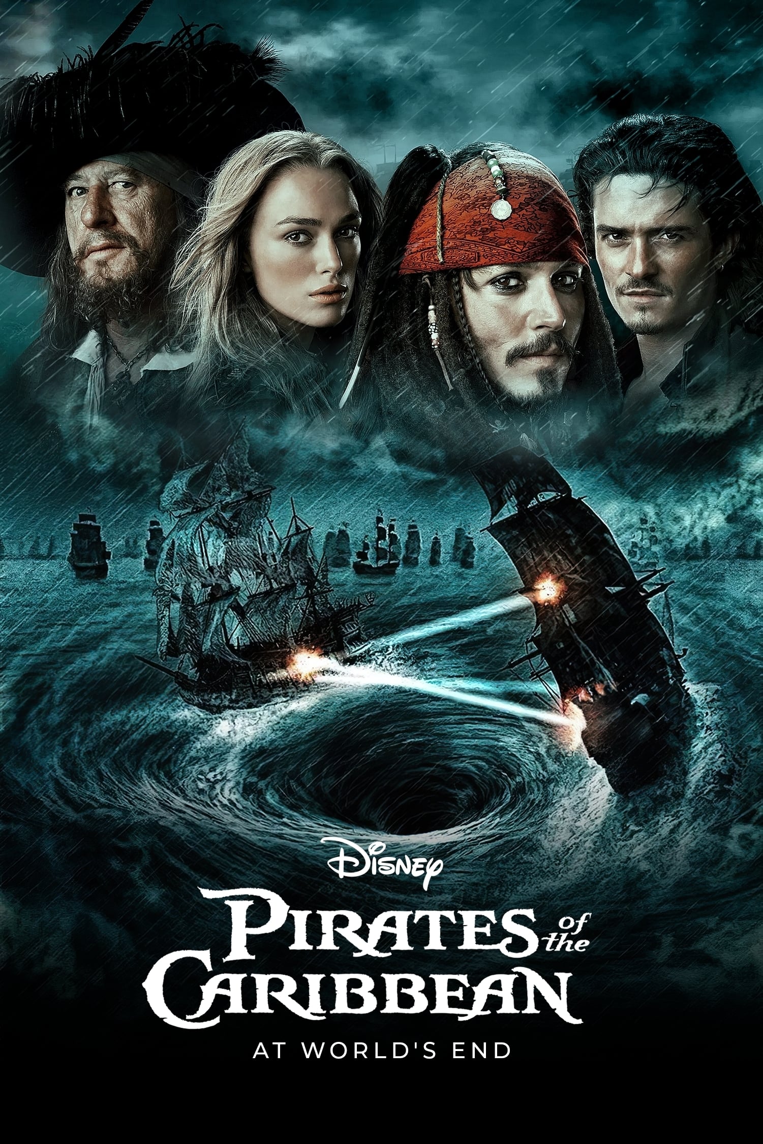 Pirates of the Caribbean: At World's End (2007) - Posters — The Movie - Pirates Of The Caribbean At World's End Streaming