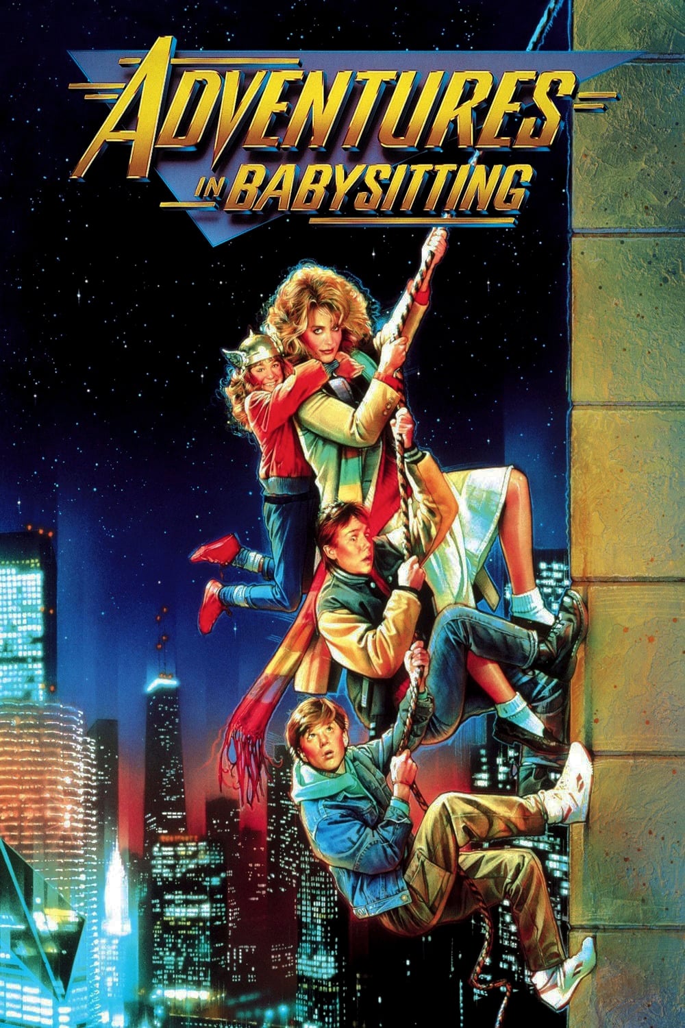 Adventures in babysitting  Vintage Movie Poster A0-A1-A2-A3-A4-A5-A6-MAXI 430