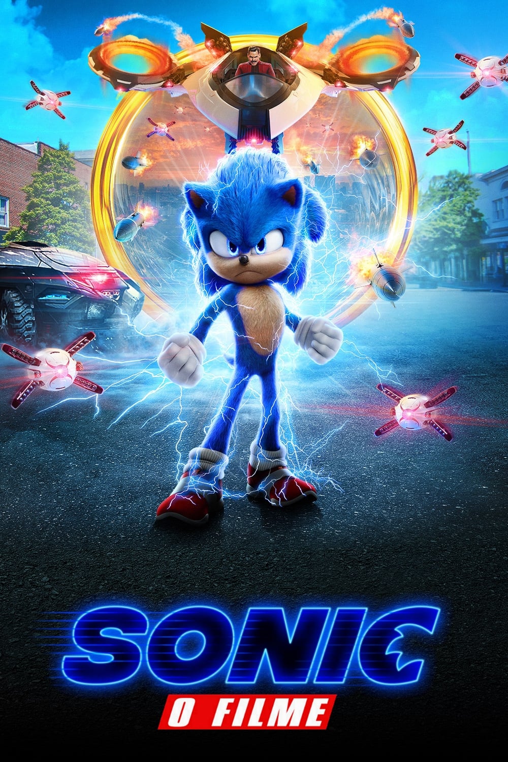 Sonic: O Filme (2020) - Pôsteres — The Movie Database (TMDB)