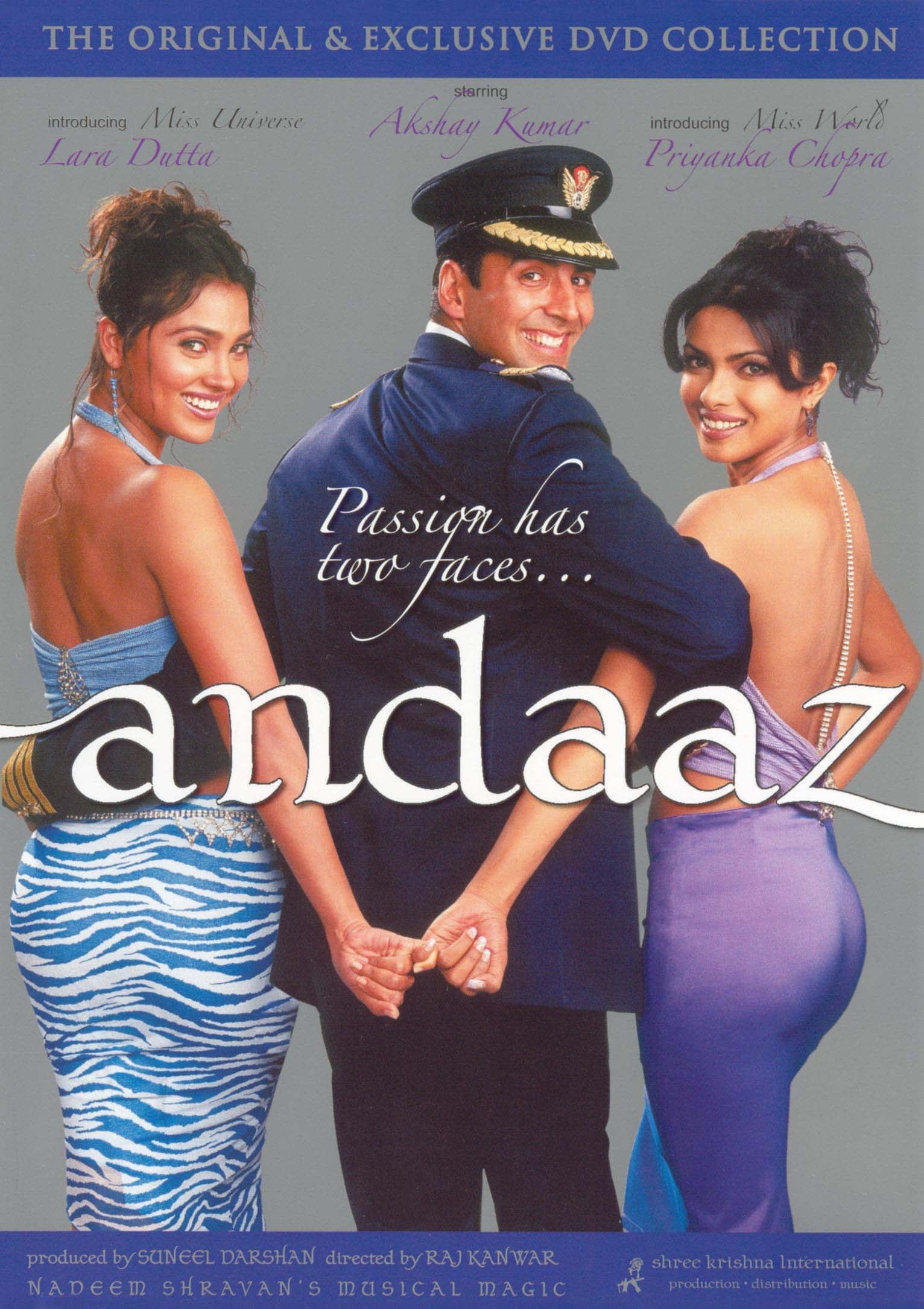 Andaaz (2003) - Posters — The Movie Database (TMDb)