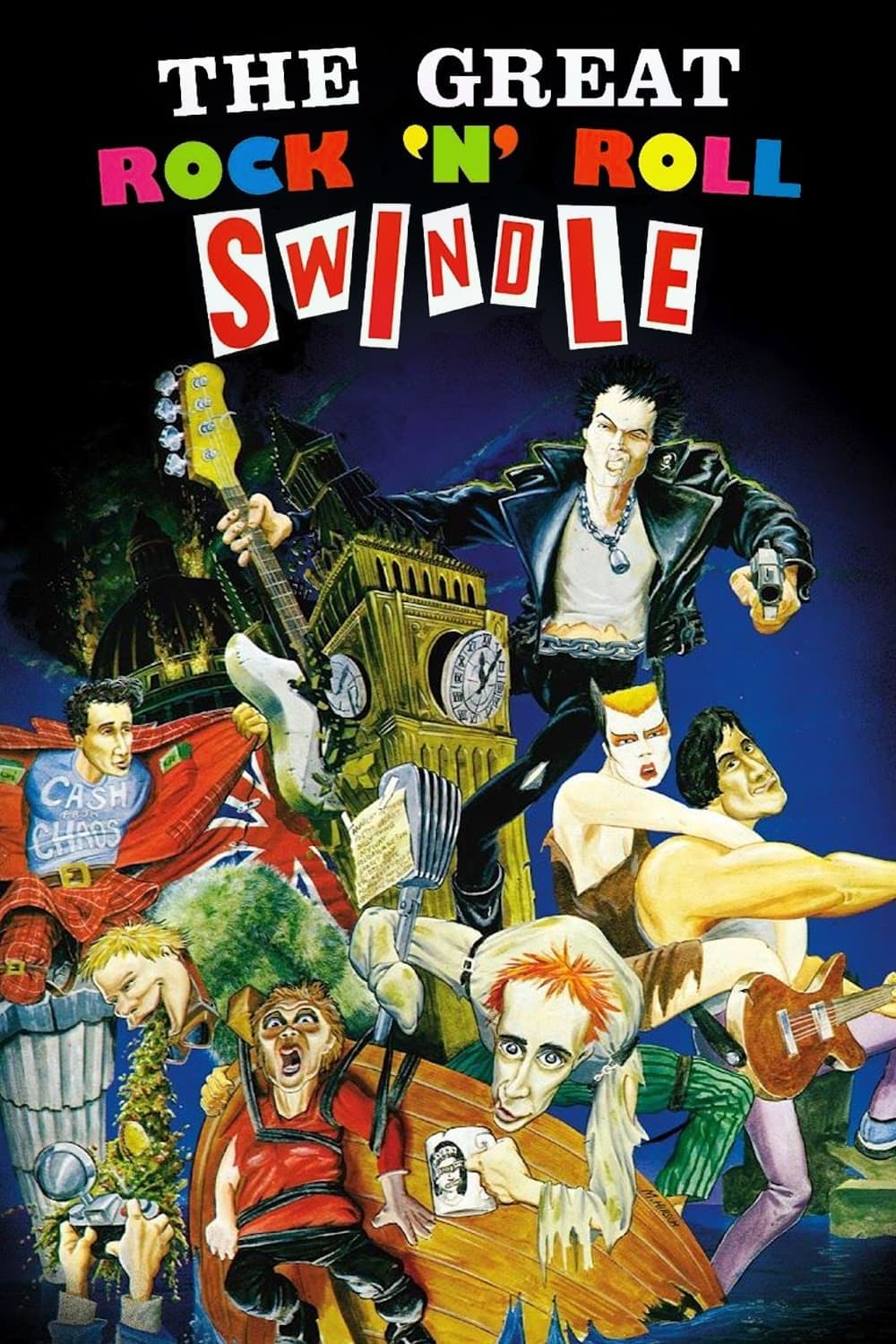 The Great Rock 'n' Roll Swindle (1980) - Posters — The Movie Database (TMDB)