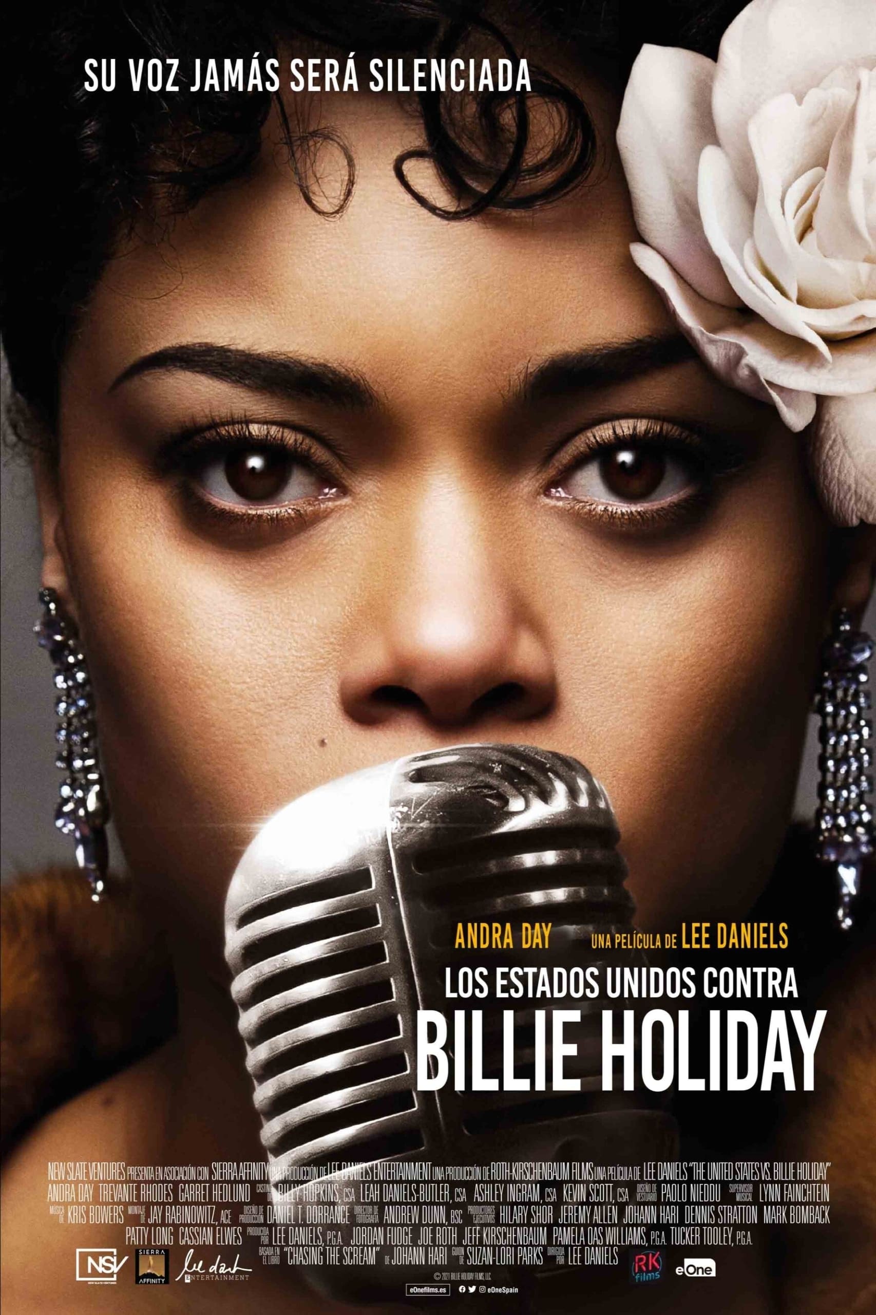 Estados Unidos vs. Billie Holiday (2021) HD 1080p Latino