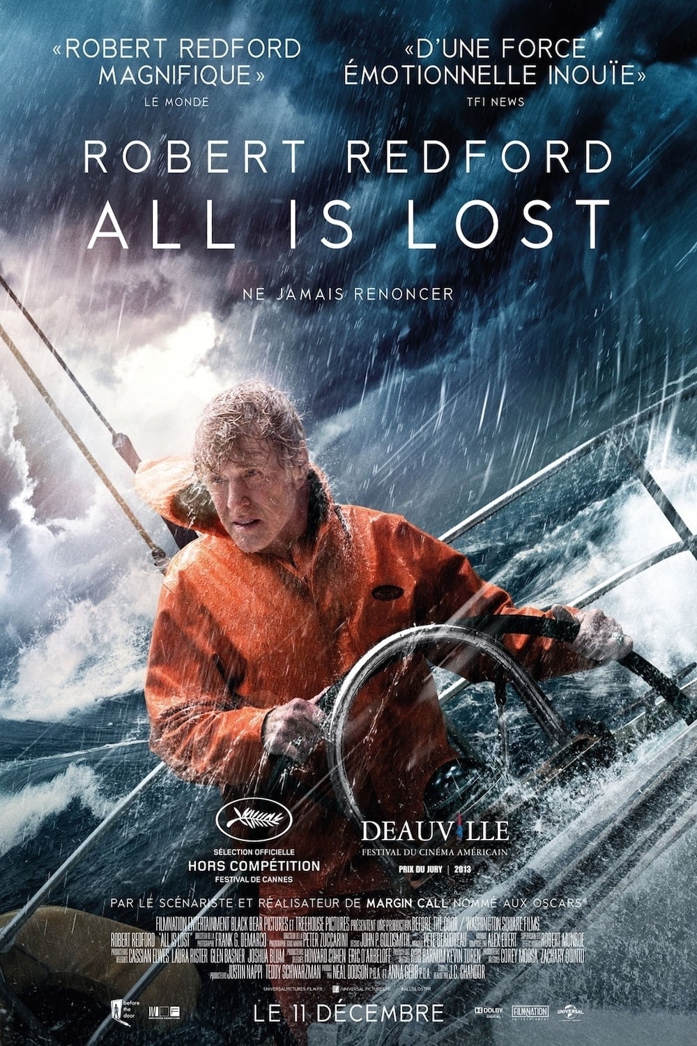 Affiche du film "seul en mer" (all is lost)