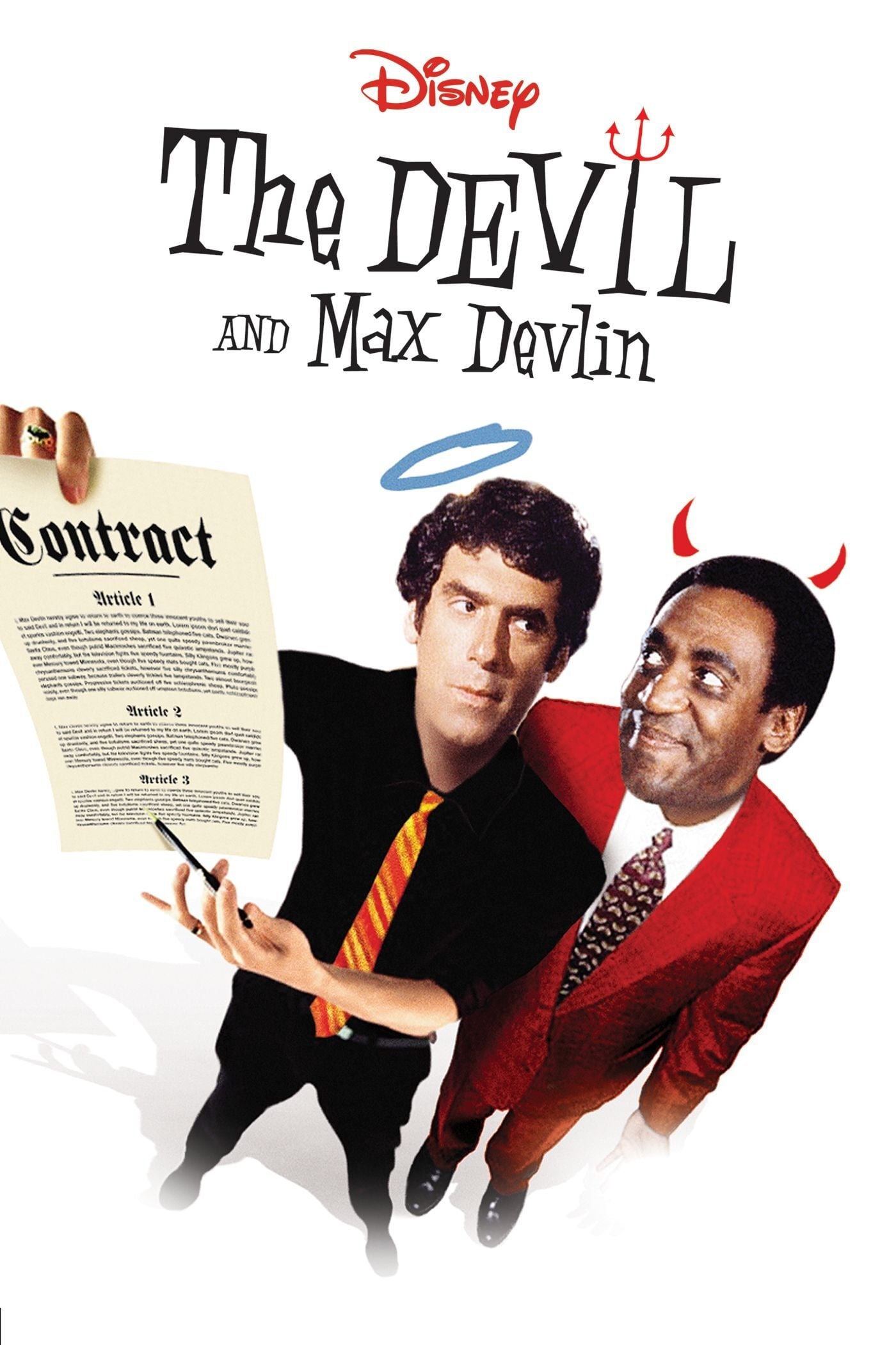 Movie Poster STICKER Die-Cut Vinyl Decal 1981 The Devil and Max Devlin