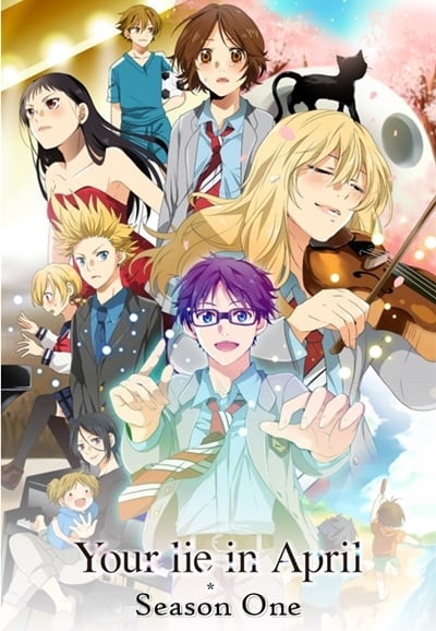 Your Lie in April (TV Series 2014-2015) - Posters — The Movie Database  (TMDB)
