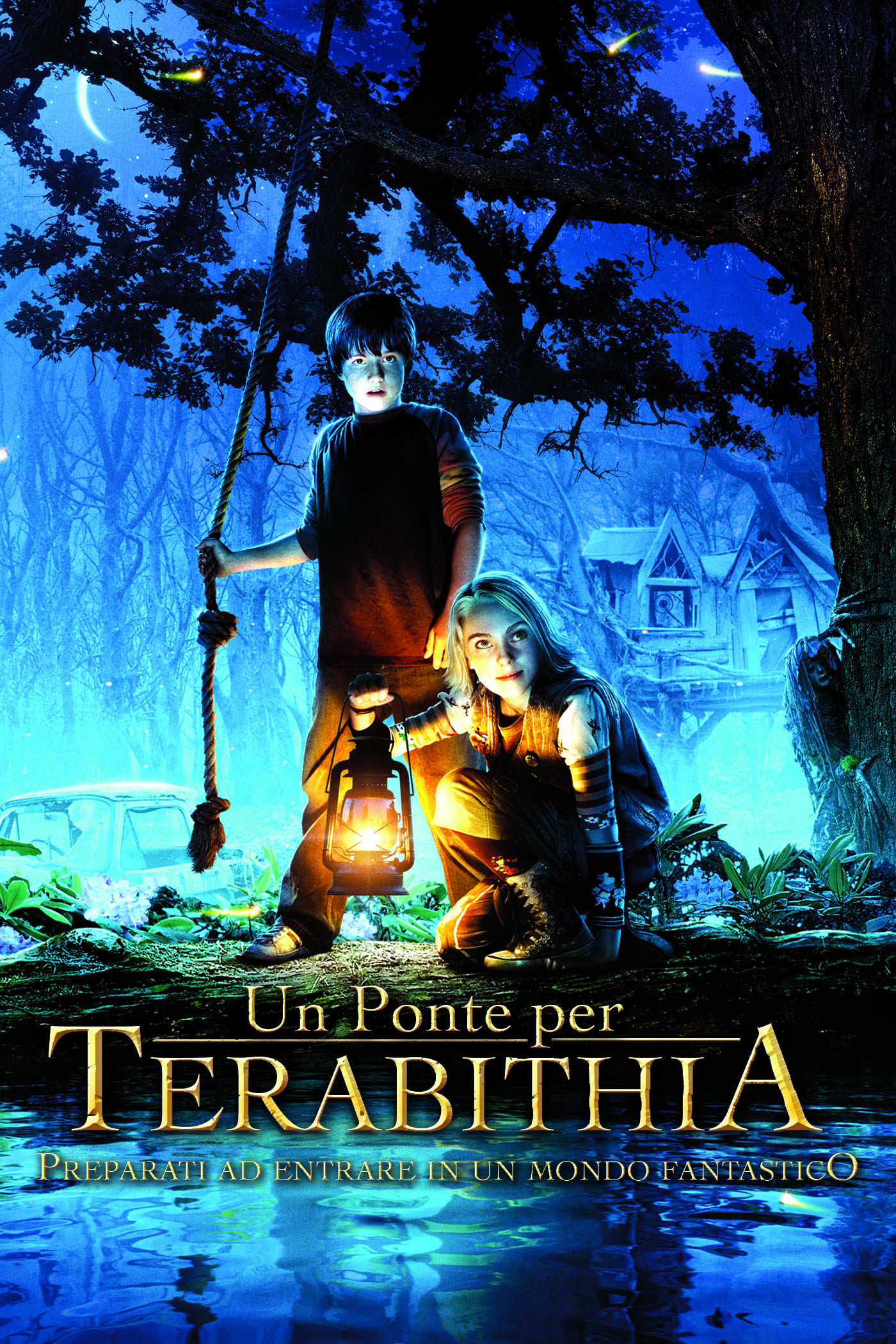 Un ponte per Terabithia (2007) - Posters — The Movie Database (TMDb)