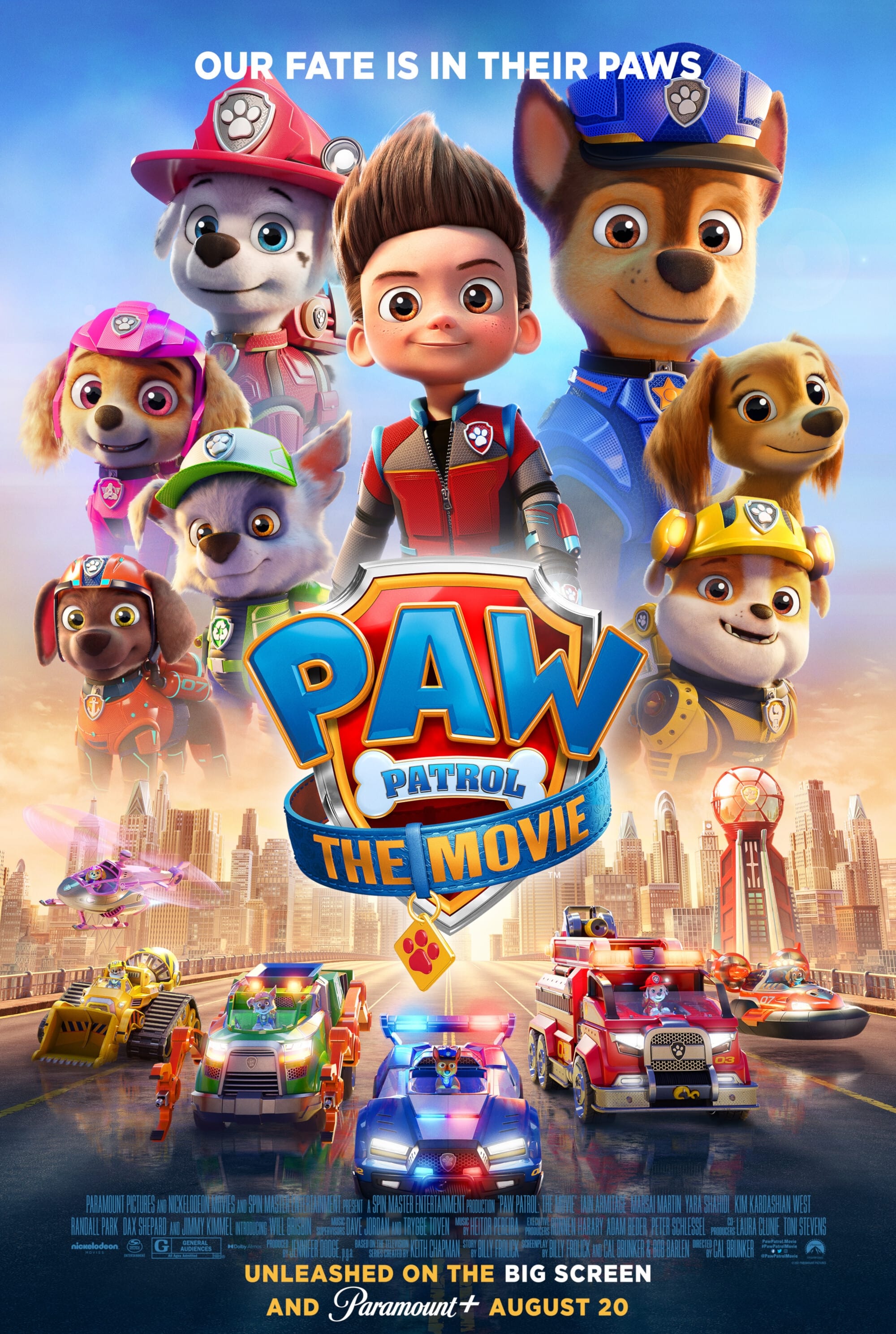 PAW Patrol The Movie (2021) Posters — The Movie Database (TMDB)