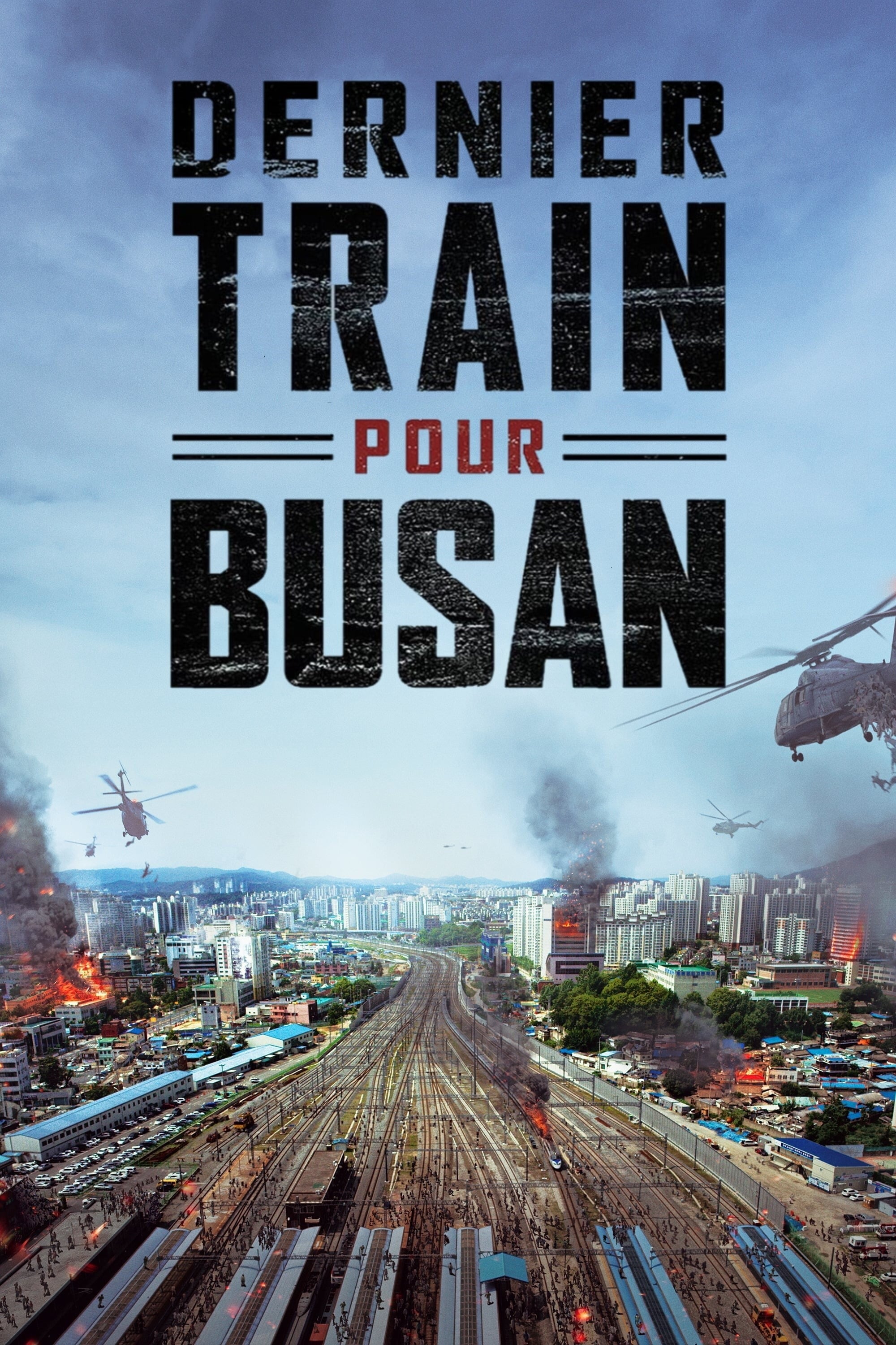 Affiche du film "dernier train pour busan"
