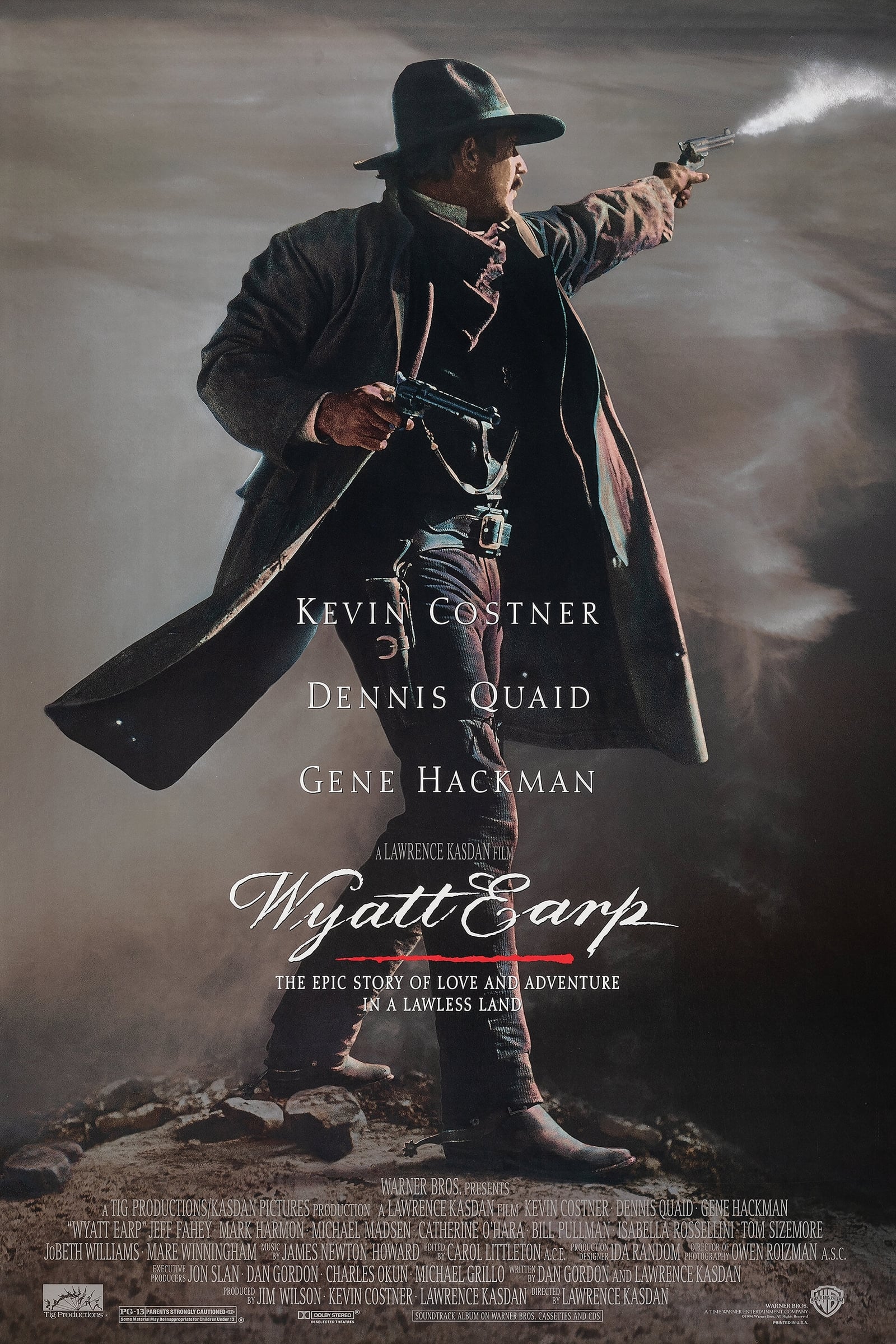 Wyatt Earp (1994) - Posters — The Movie Database (TMDB)