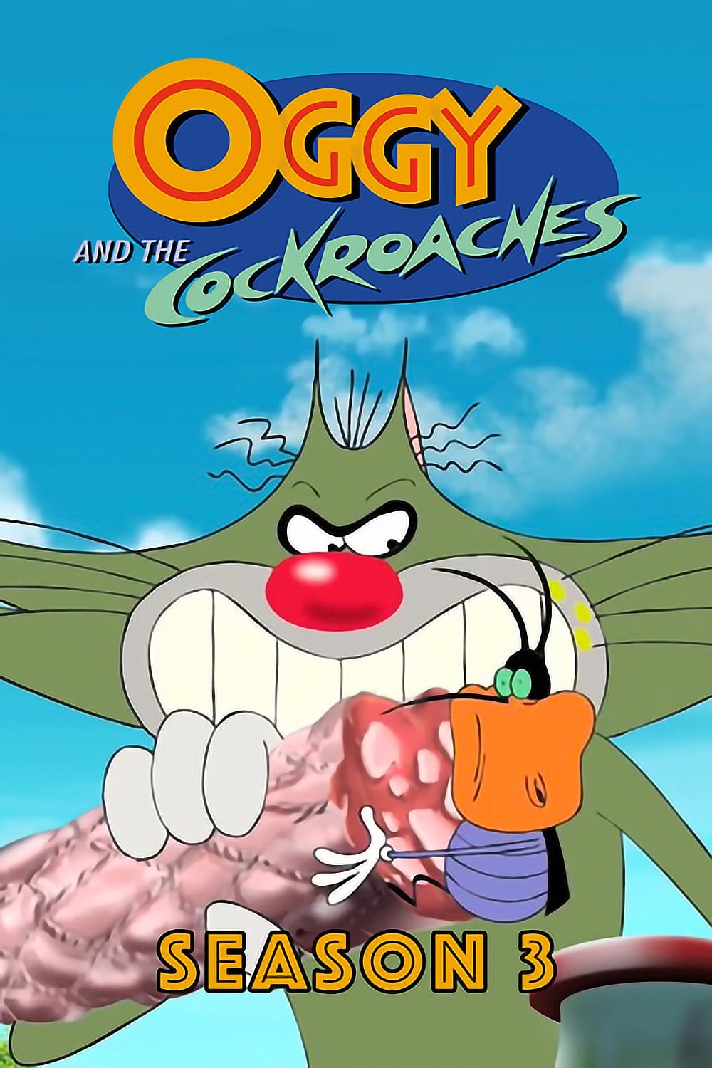 Oggy and the Cockroaches (TV Series 1999-2018) - Posters — The Movie  Database (TMDB)