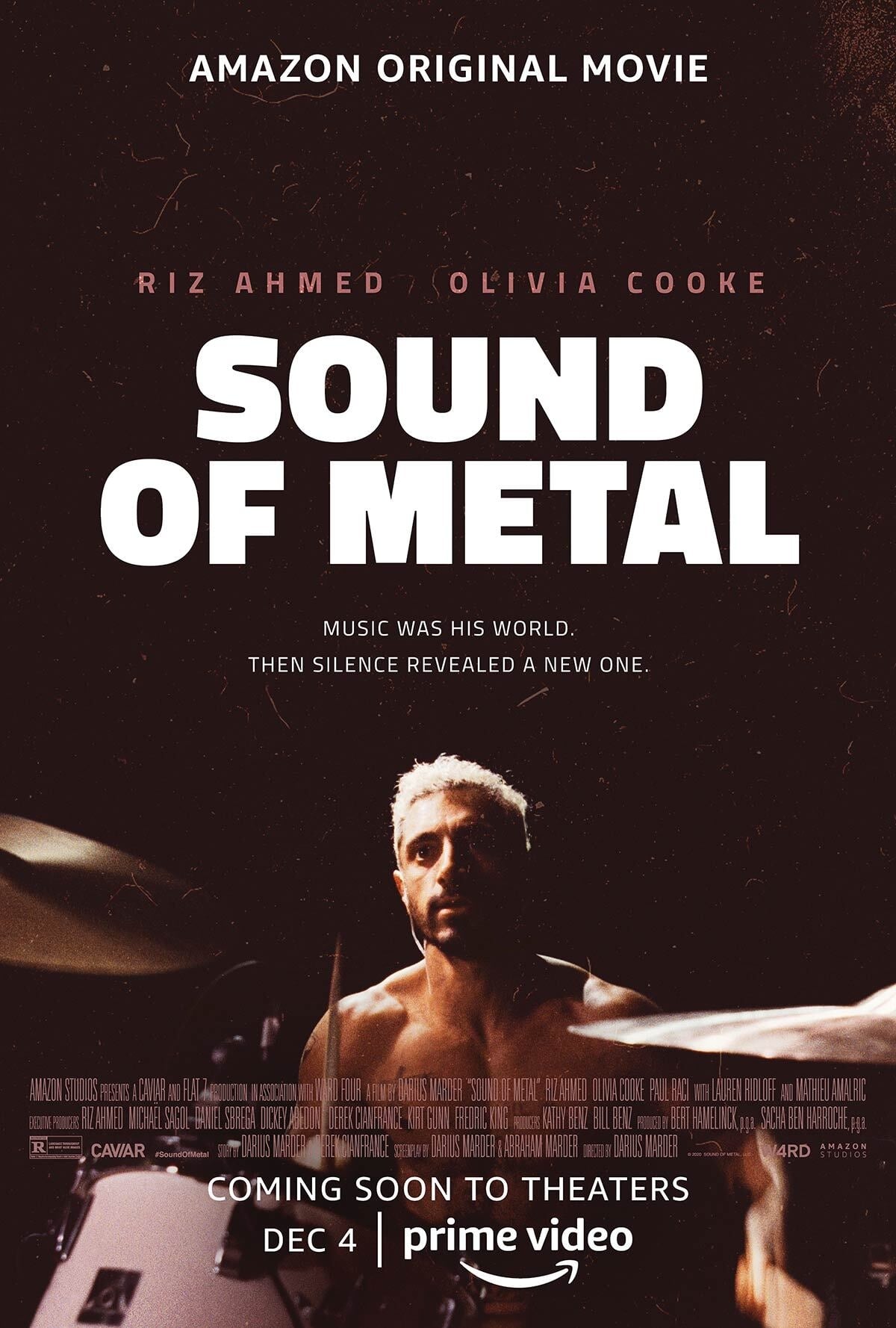 Metal drummer Ruben begins to lose his hearing. When a doctor tells him his condition will worsen, he thinks his career and life is over. His girlfriend Lou checks the former addict into a rehab for the deaf hoping it will prevent a relapse and help him adapt to his new life. After being welcomed and accepted just as he is, Ruben must choose between his new normal and the life he once knew.