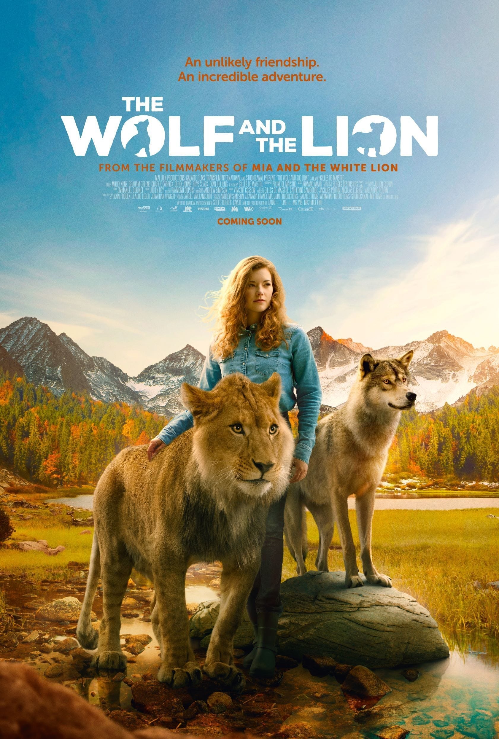 assistir filme the wolf and the lion