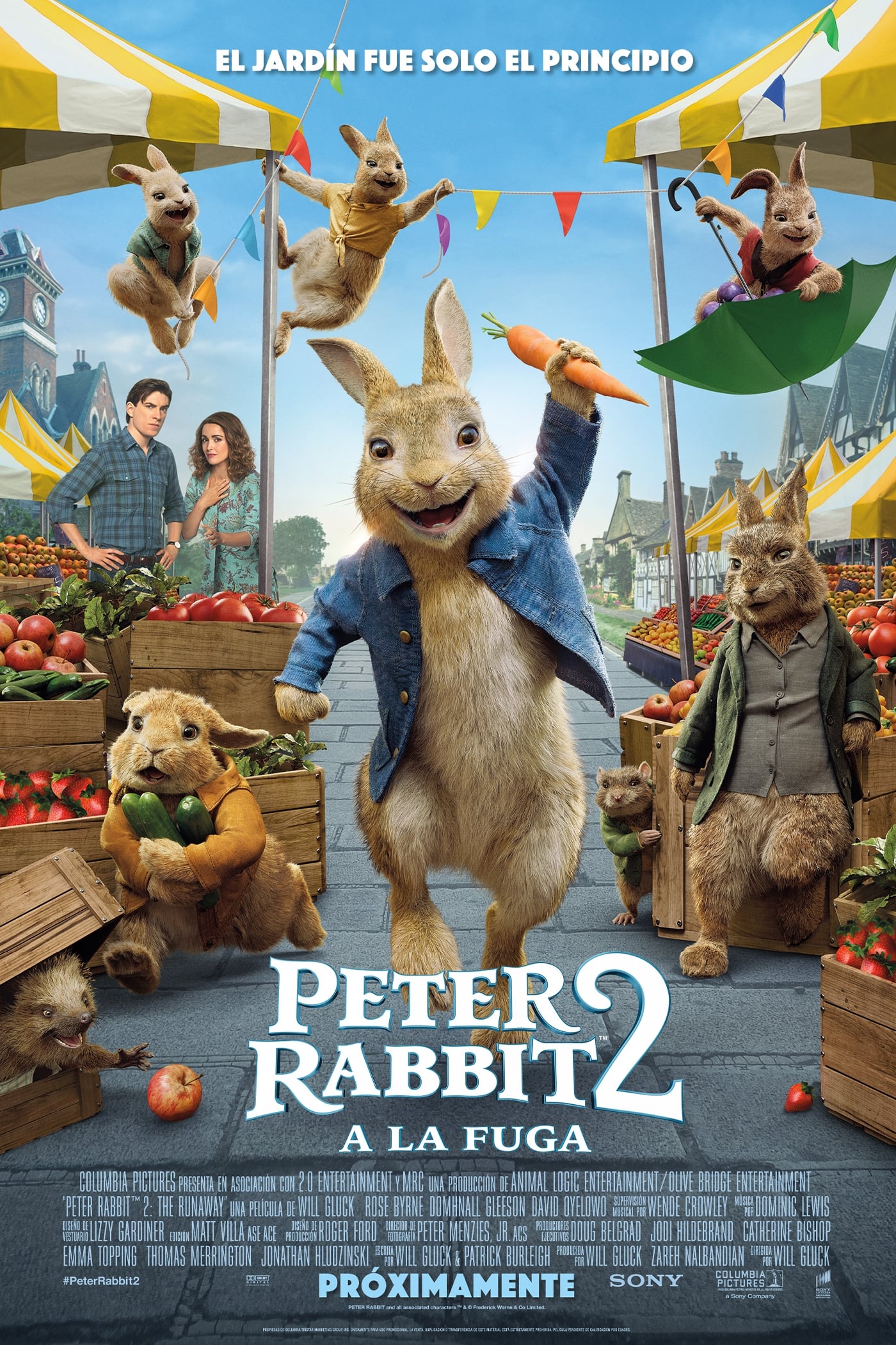 Peter Rabbit 2: Conejo en Fuga (2021) HD 1080p Latino