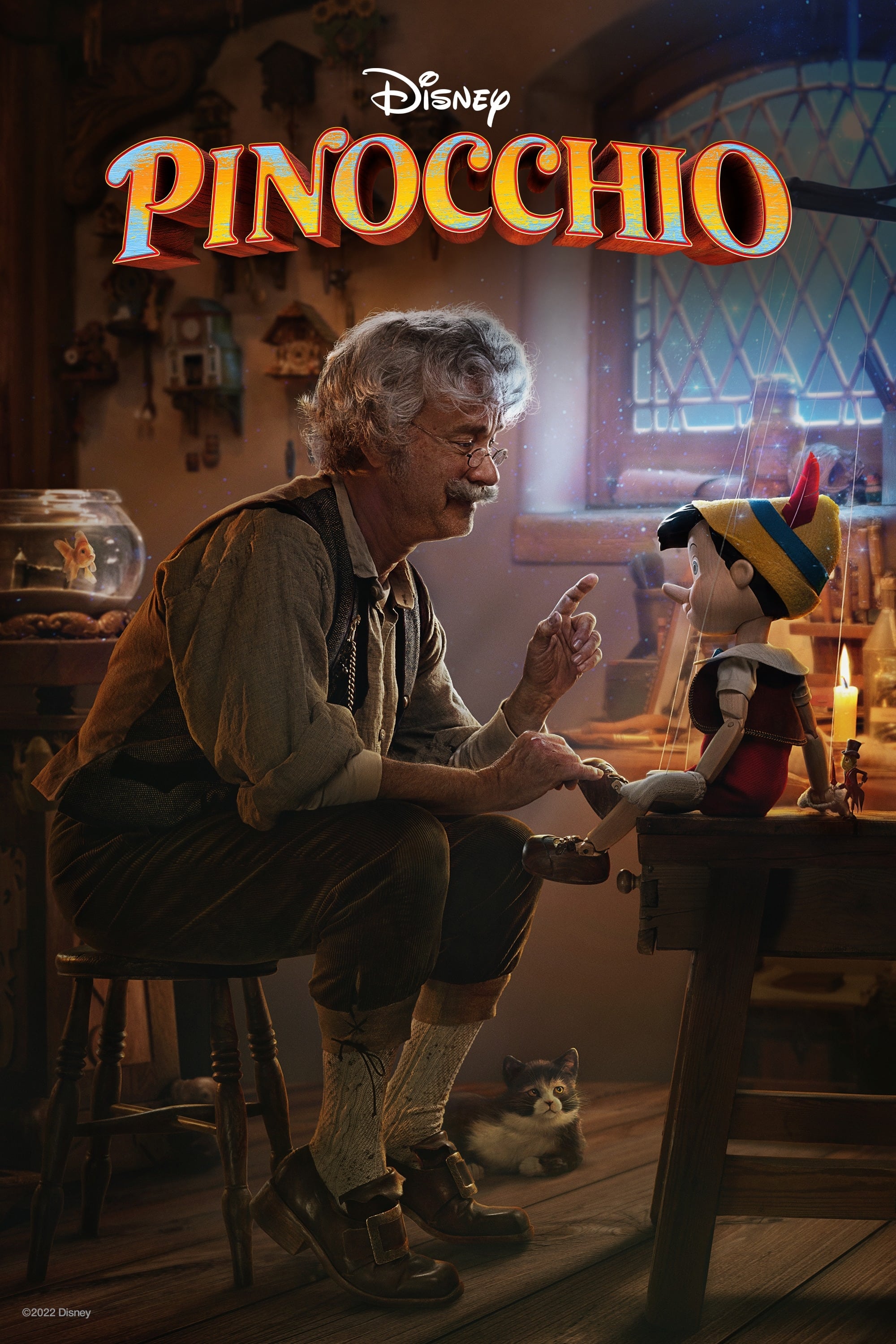 Pinocchio (2022) Hollywood Dual Audio [Hindi + English] Full Movie HD ESub