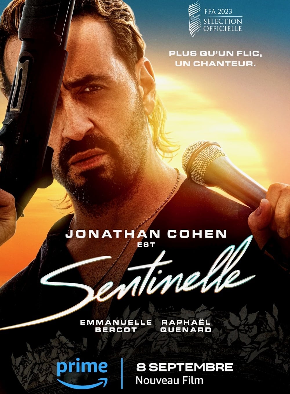 François Sentinelle has two lives. By day, he is the most famous cop of Réunion Island, known for his tough methods and flowery shirts, pursuing criminals in his famous yellow defender. But the rest of the time, Sentinelle is also a charming singer.