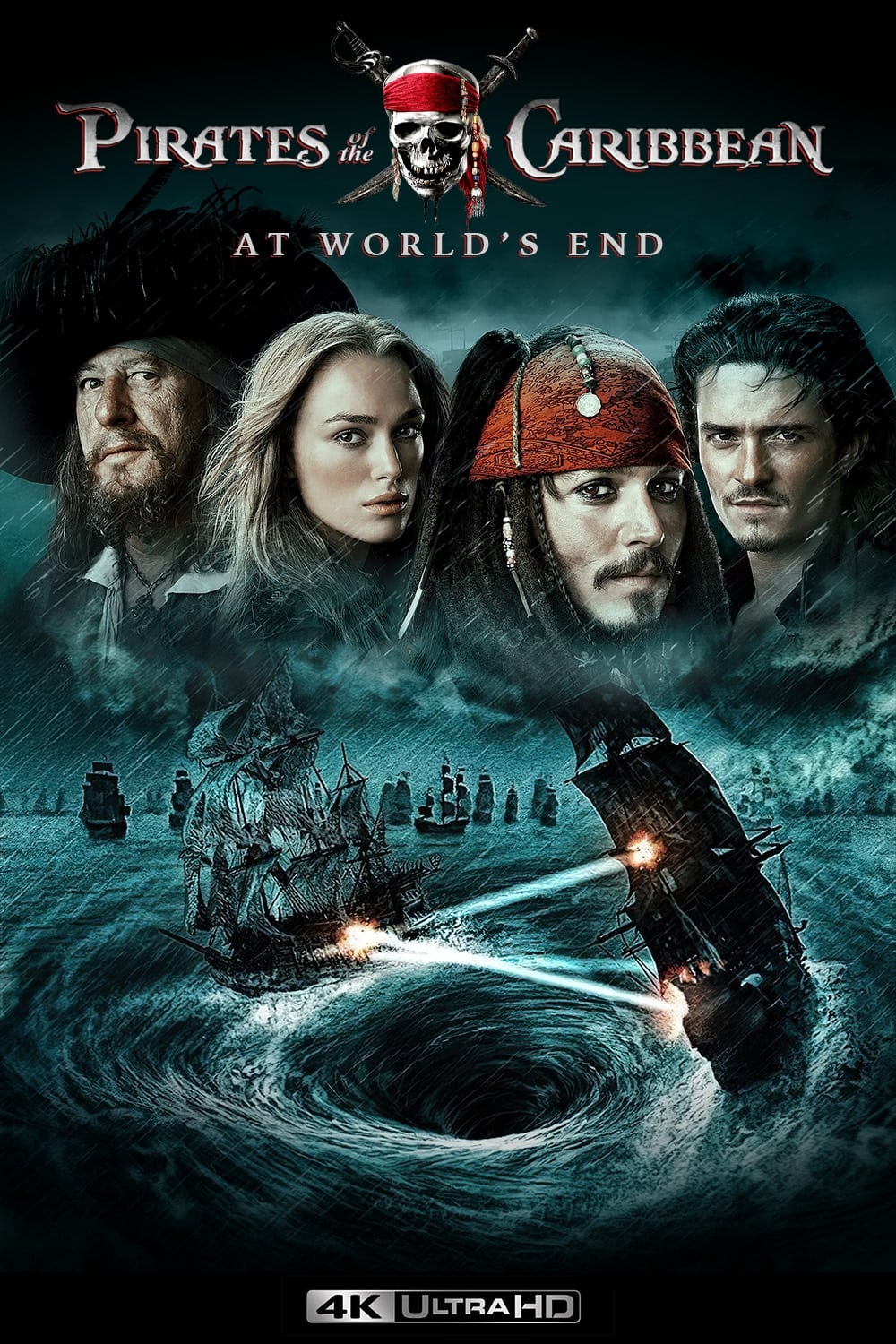 "Pirates Of The Caribbean;At Worlds End"..Classic Movie Poster Various Sizes 
