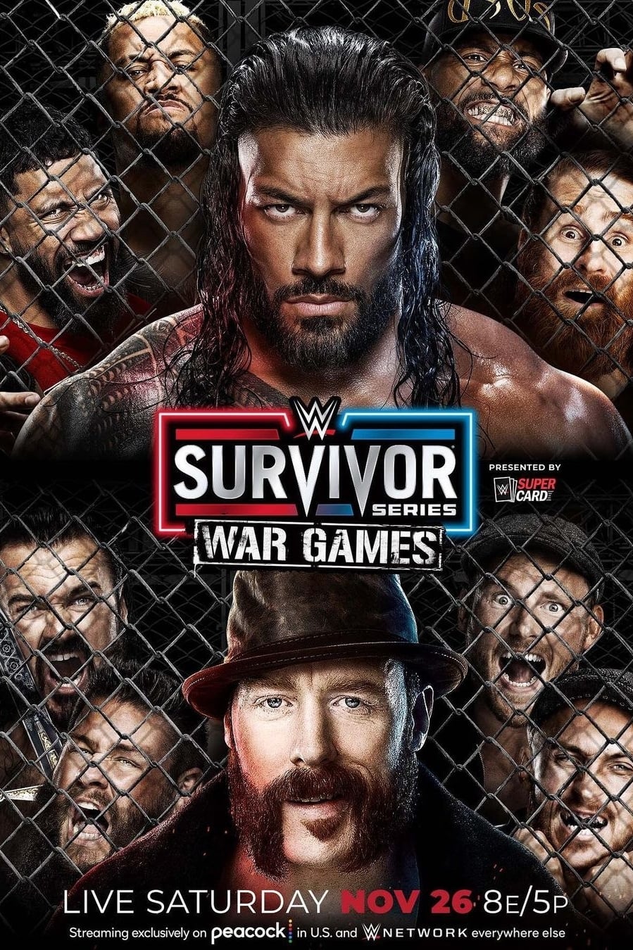 WWE Survivor Series WarGames (2022) 720p HDRip English x264 Full WWE Special Show [1.5GB] Download