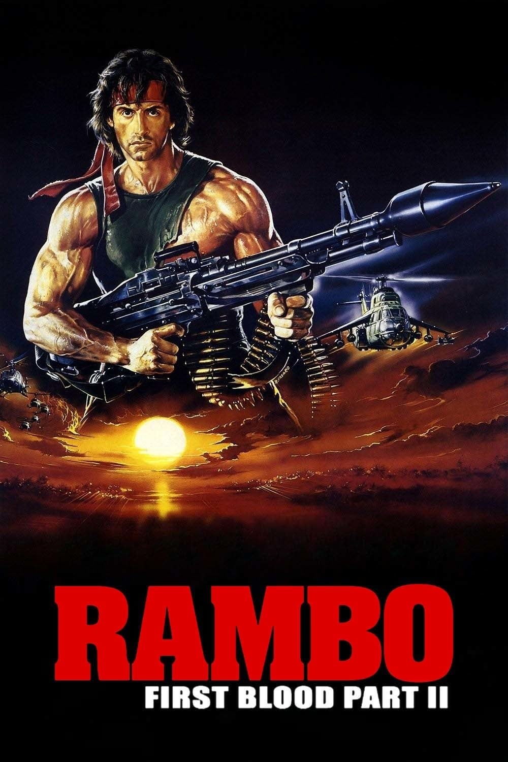 Rambo First Blood Part II (1985) 4K HDR REMUX Latino – CMHDD-