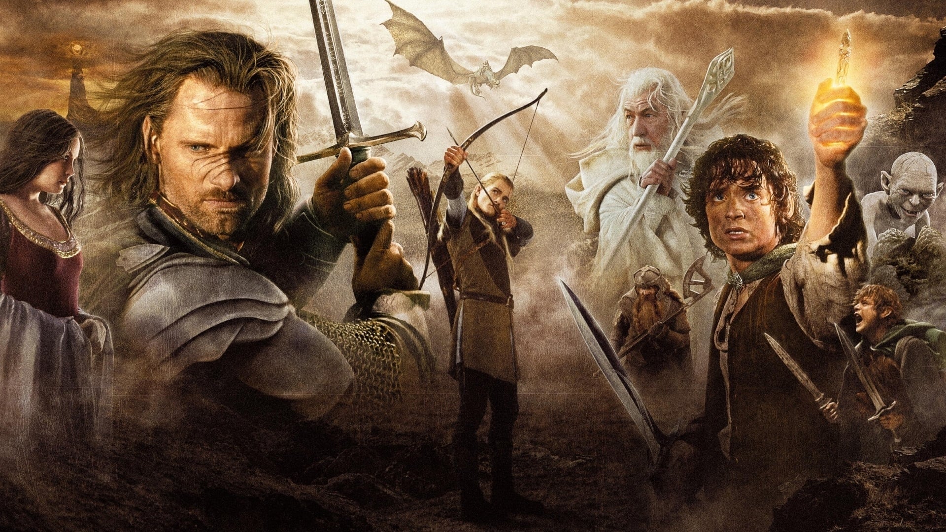 มหาสงครามชิงพิภพ   The Lord of the Rings: The Return of the King   ออนไลน์โดยสมบูรณ์ในปี 2003