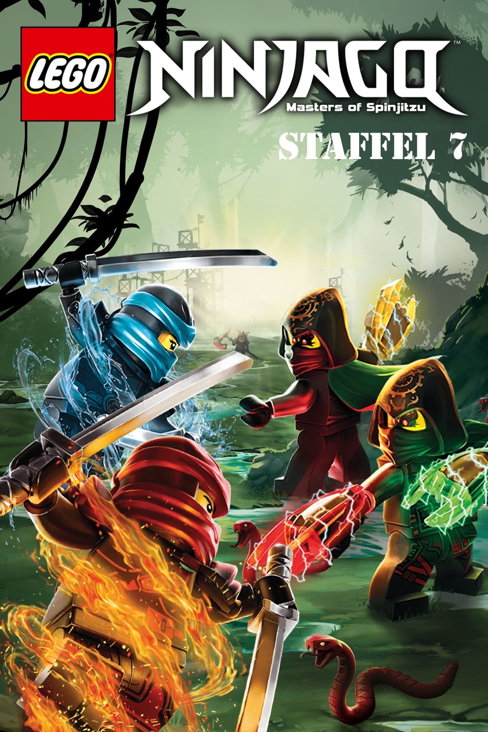 Lego Maestros del Spinjitzu (TV Series 2012-2022) - Posters — The Movie Database (TMDB)