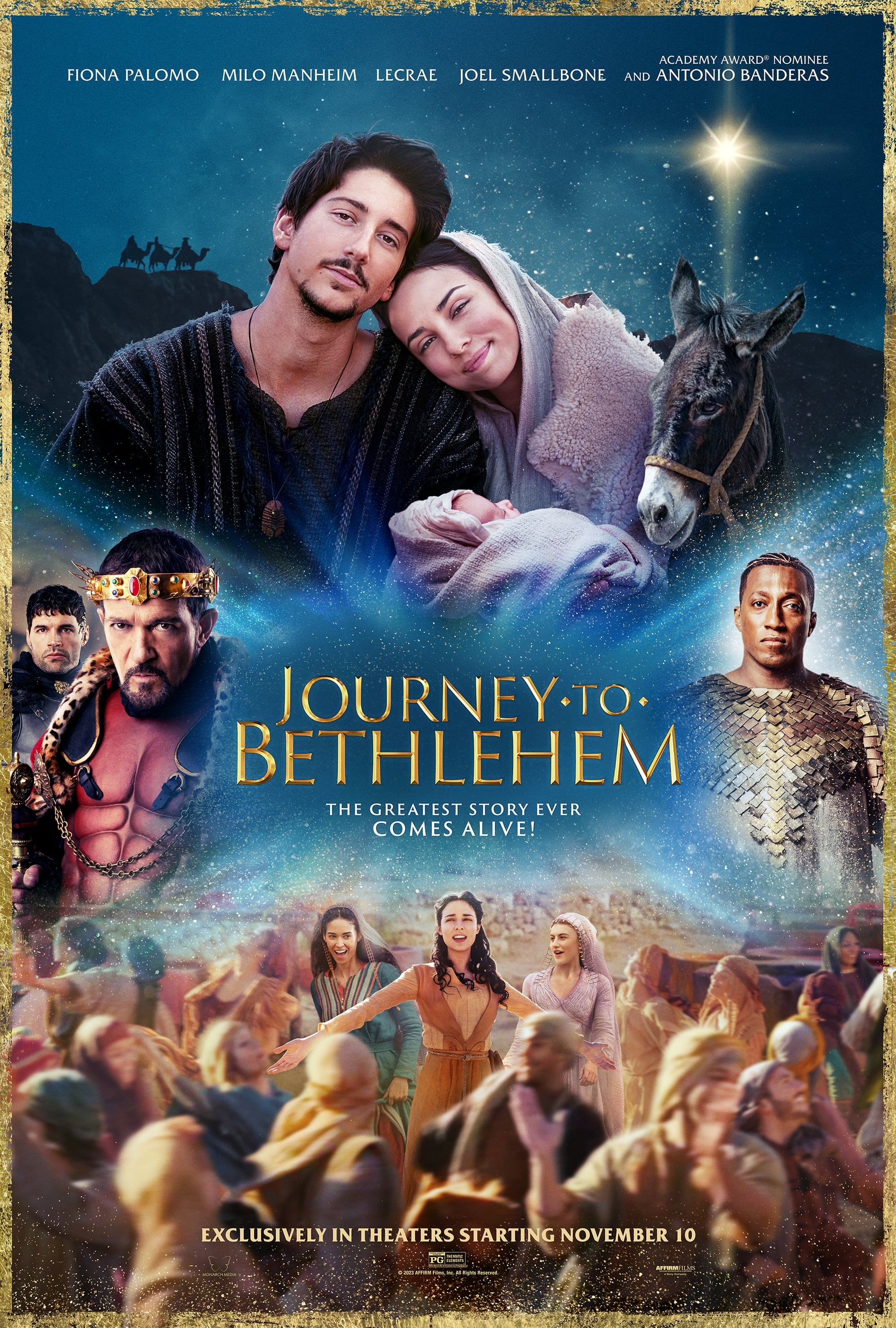 journey to bethlehem 2023 cast