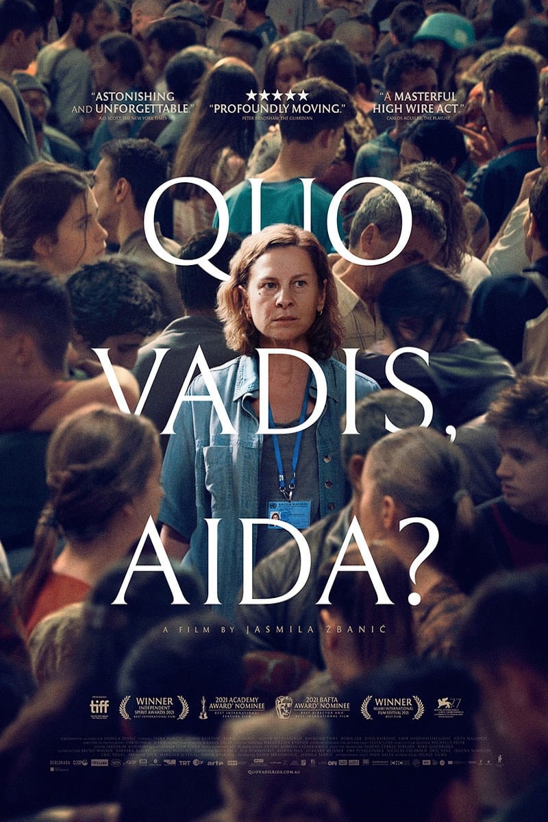 Quo Vadis Aida movie poster