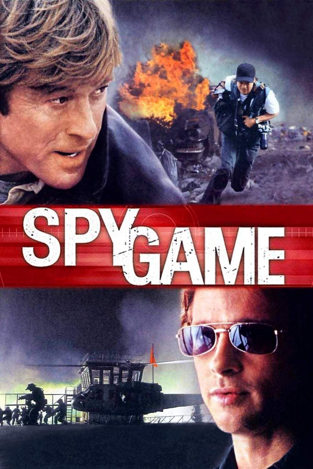 Spy Game (2001) Original One-Sheet Teaser Movie Poster - Original Film Art  - Vintage Movie Posters