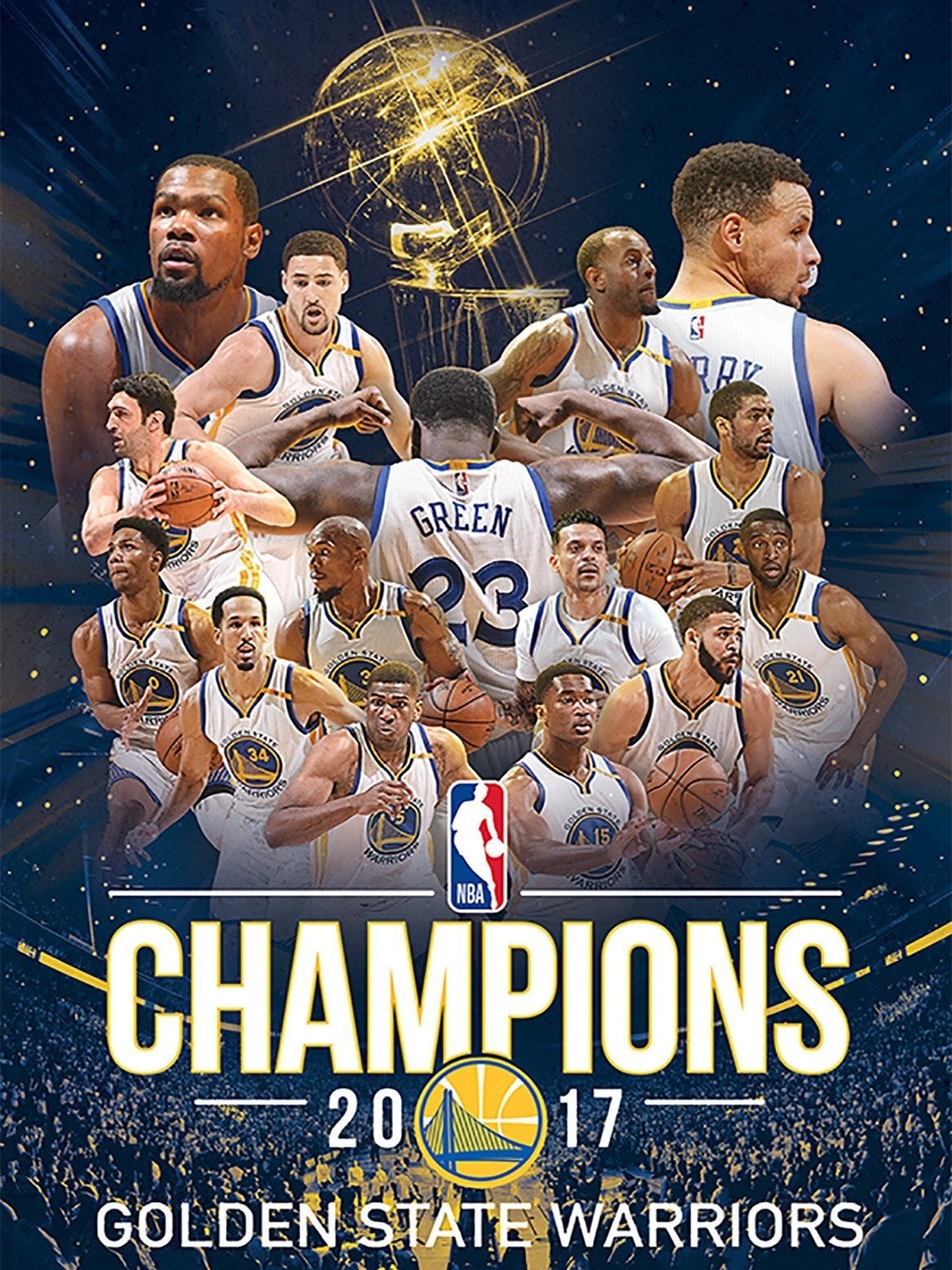 2017 NBA Champions: Golden State Warriors (2017) - Posters — The Movie ...