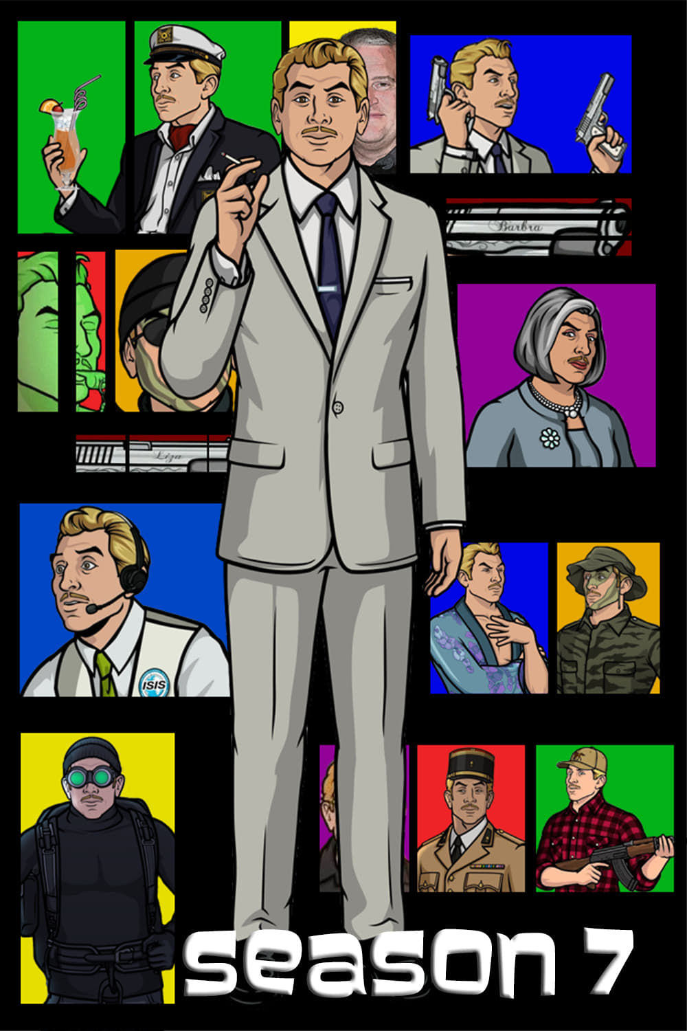 Archer (TV Series 2009- ) - Posters — The Movie Database (TMDB)