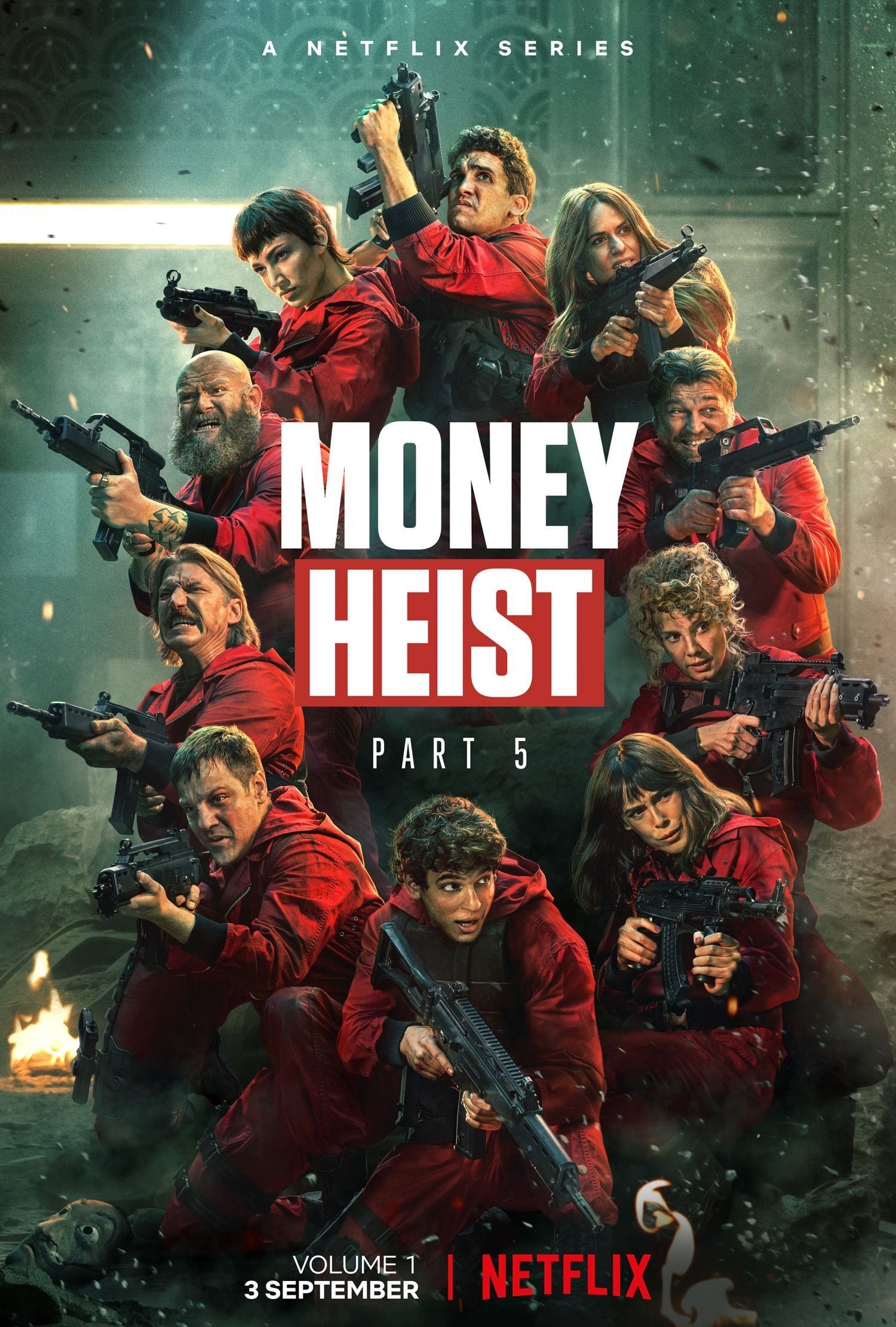 Money Heist (2021 Part 2 Ep 6-10) Hindi Dubbed Season 5