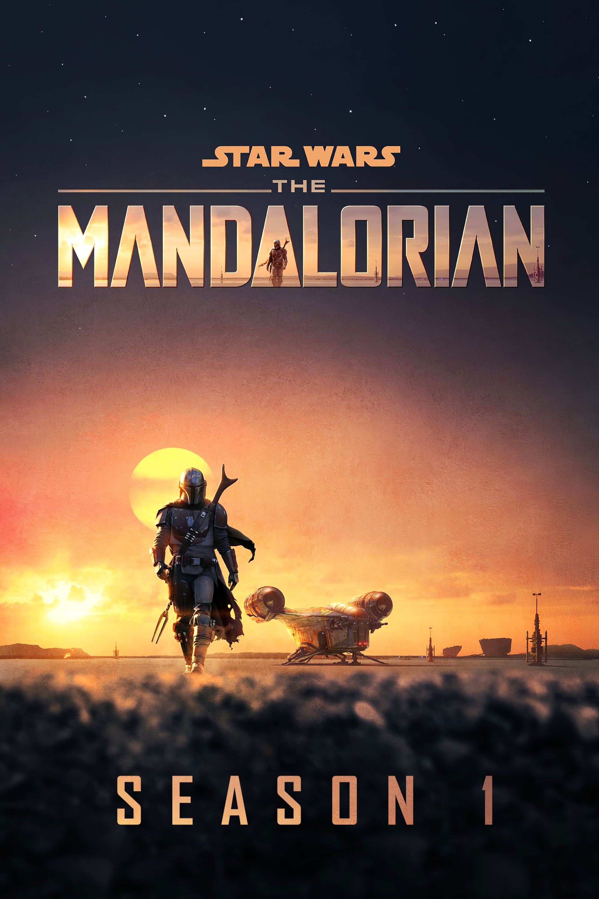 The Mandalorian (2019) 720p-480p HEVC HDRip S01 Complete [Dual Audio] [Hindi or English] x265 ESubs