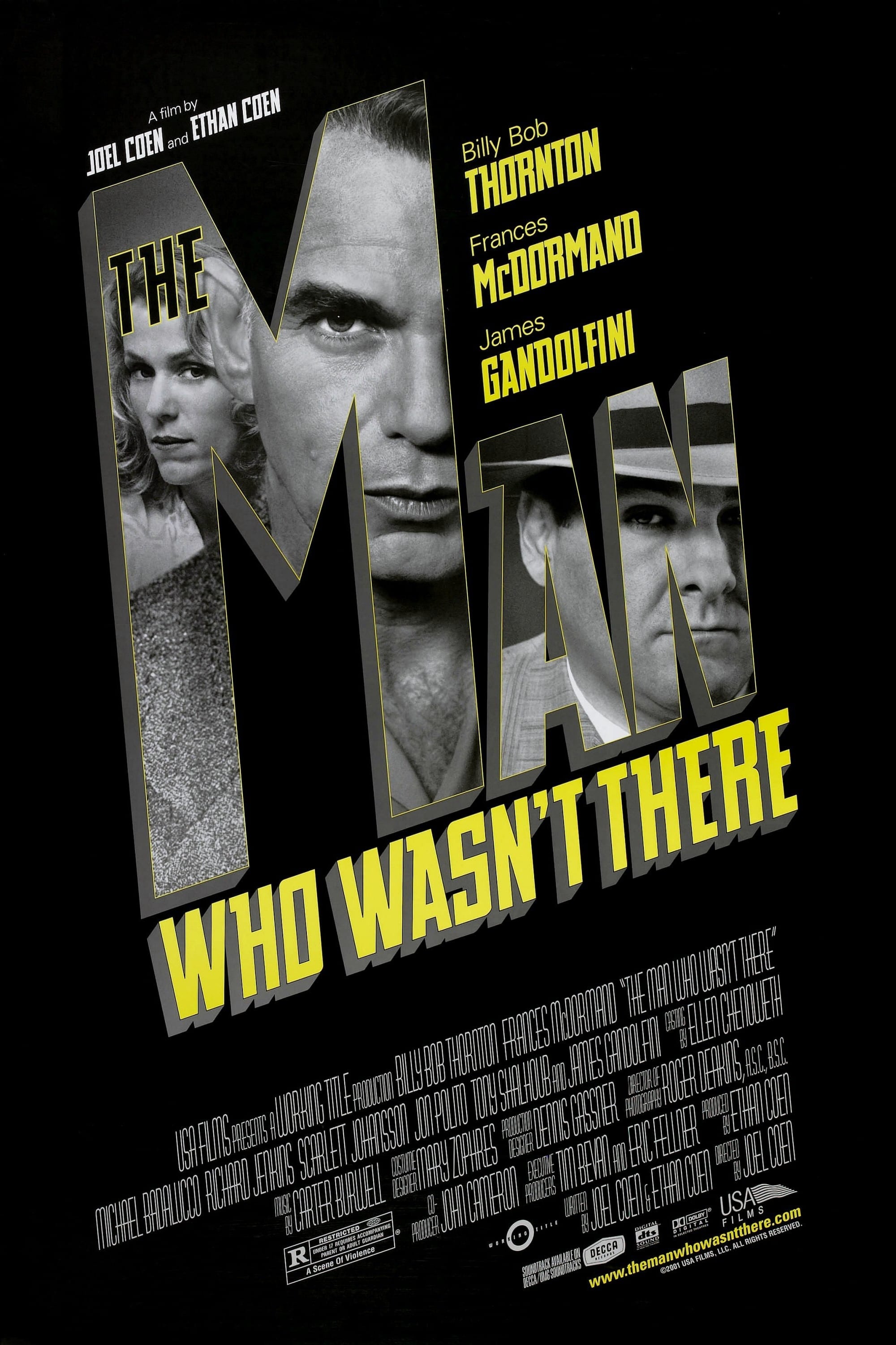 EN - The Man Who Wasn't There (2001) JAMES GANDOLFINI, SCARLETT JOHANSSON