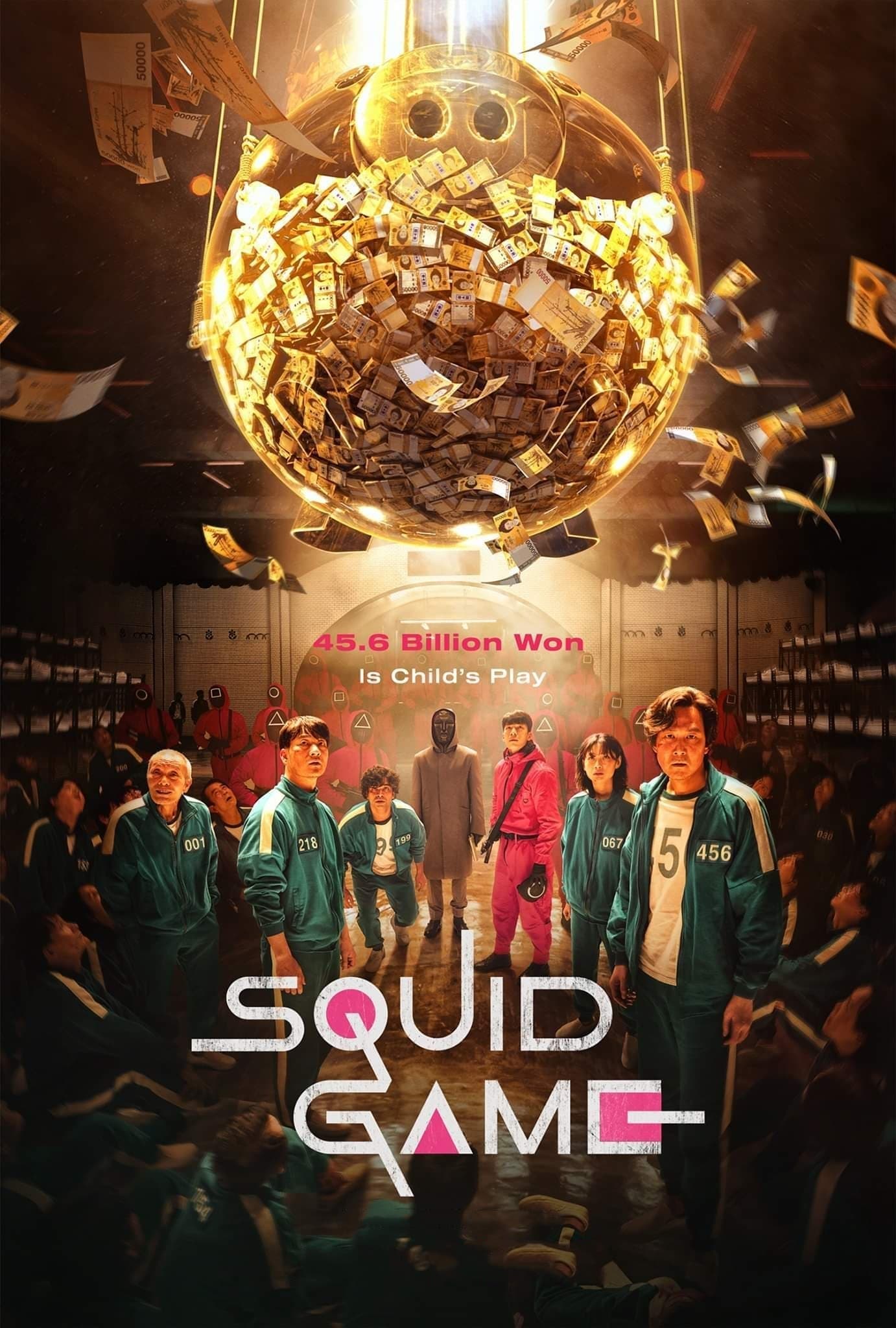 Squid Game (2021) Hindi Dubbed Season 1