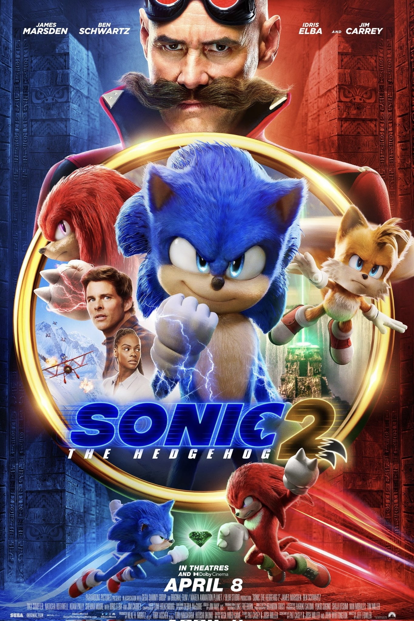 EN - Sonic 2 The Hedgehog 2 (2022) JIM CARREY