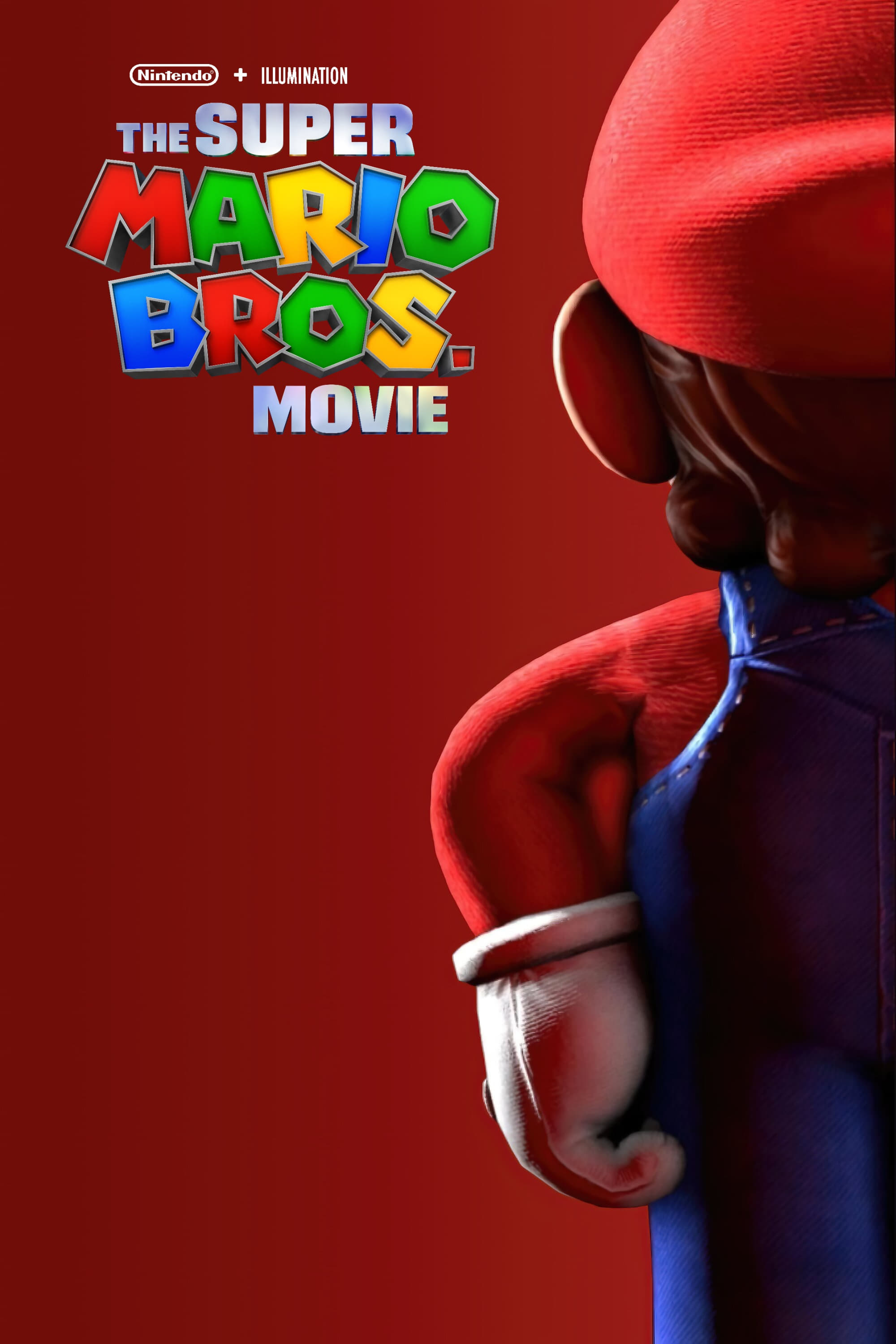Quadro Filme Super Mario Bros 2023 SET01 MDF3 28X40cm Pôster em