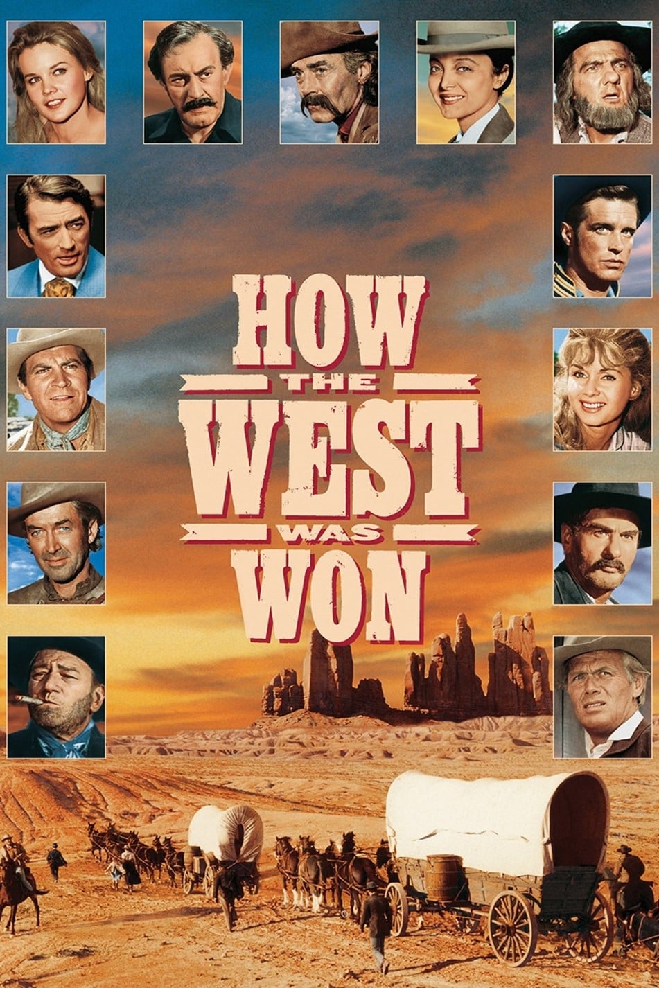 How the West Was Won (1962) - Posters — The Movie Database (TMDB)