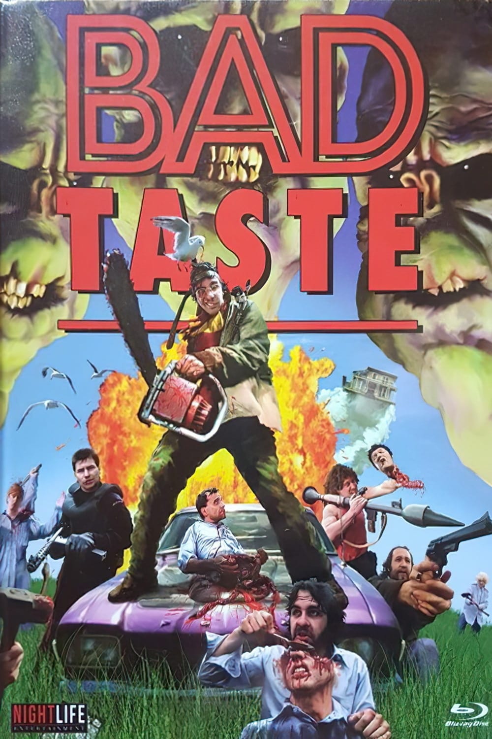 Bad Taste Movie Poster Bad Taste (1987) - Posters — The Movie Database (TMDB)