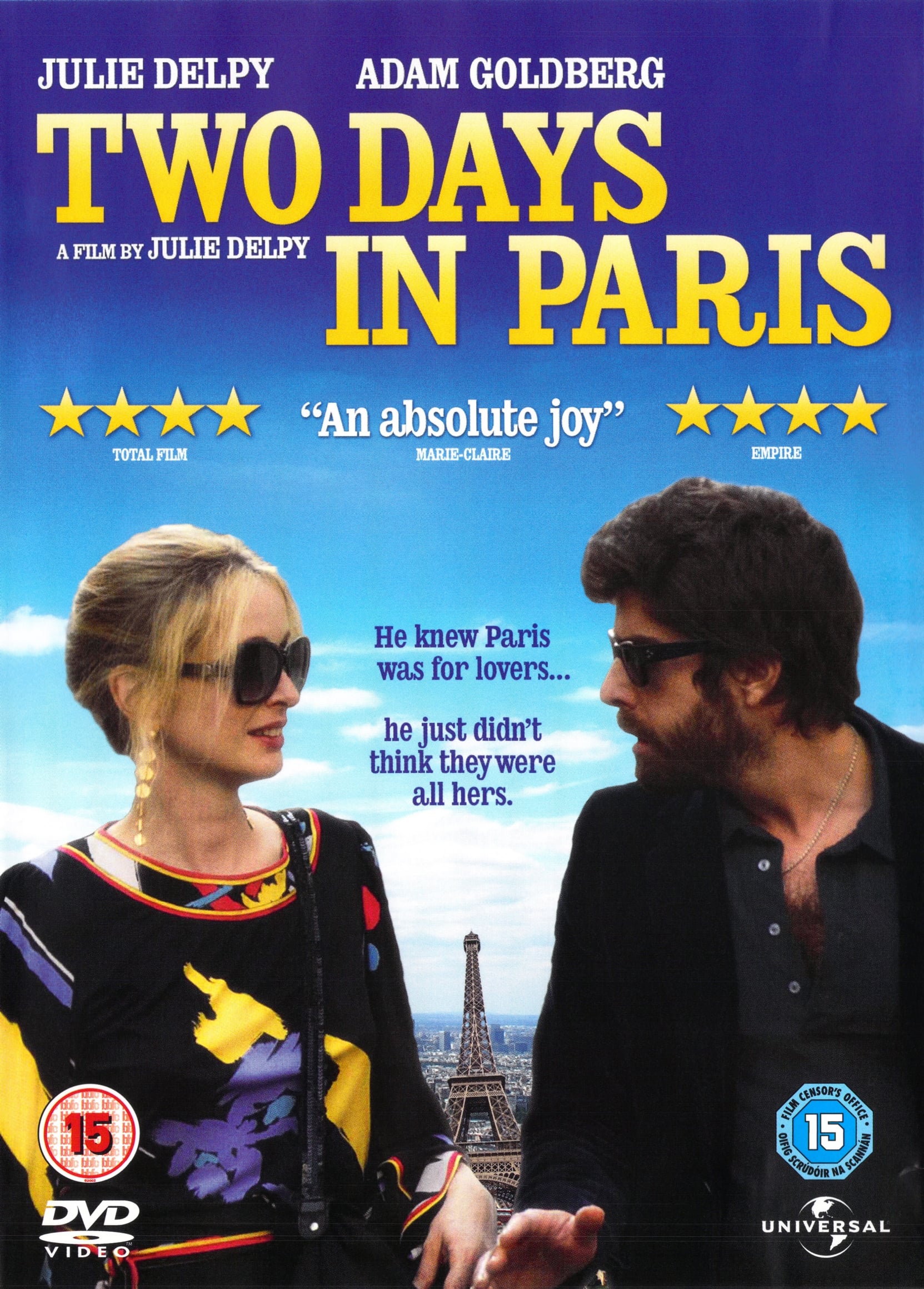 2 Days in Paris (2007) - Posters — The Movie Database (TMDB)