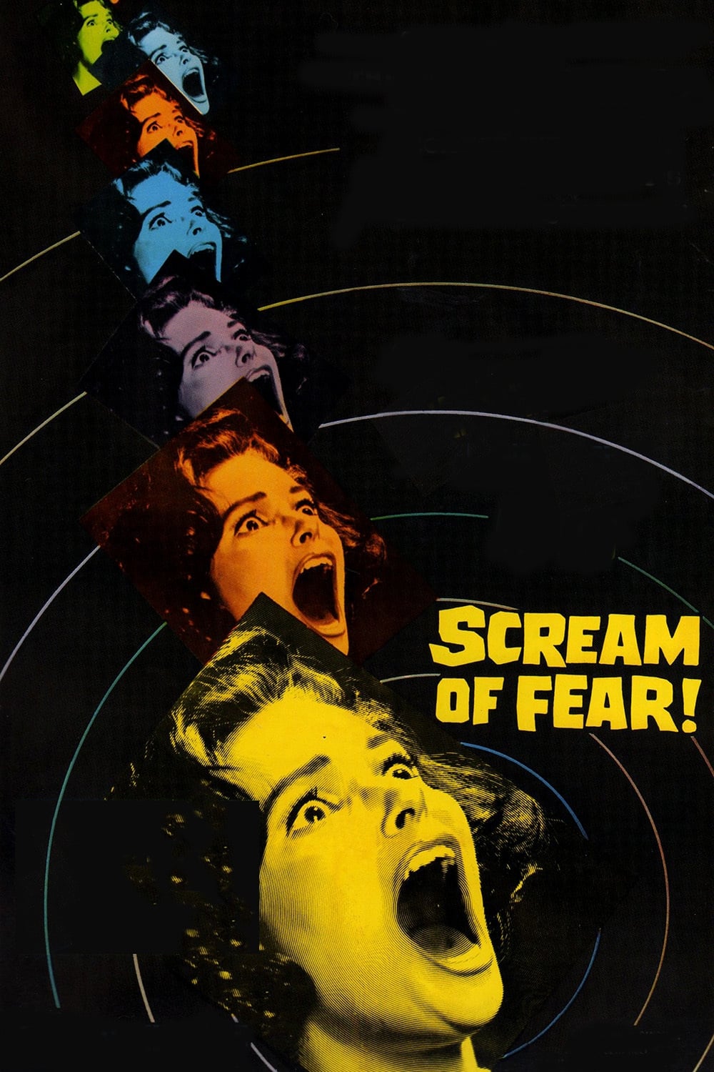 1961 Movie Poster Scream Of Fear! 