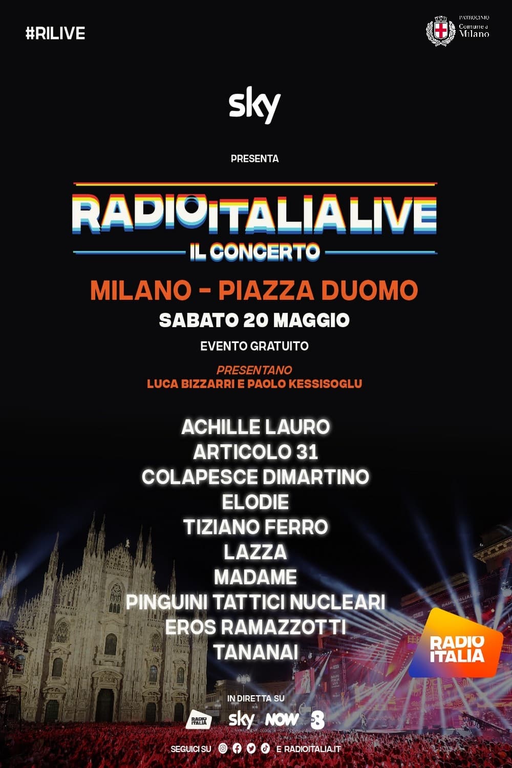 RadioItaliaLive Il concerto 2023 (2023) - Posters — The Movie Database ...